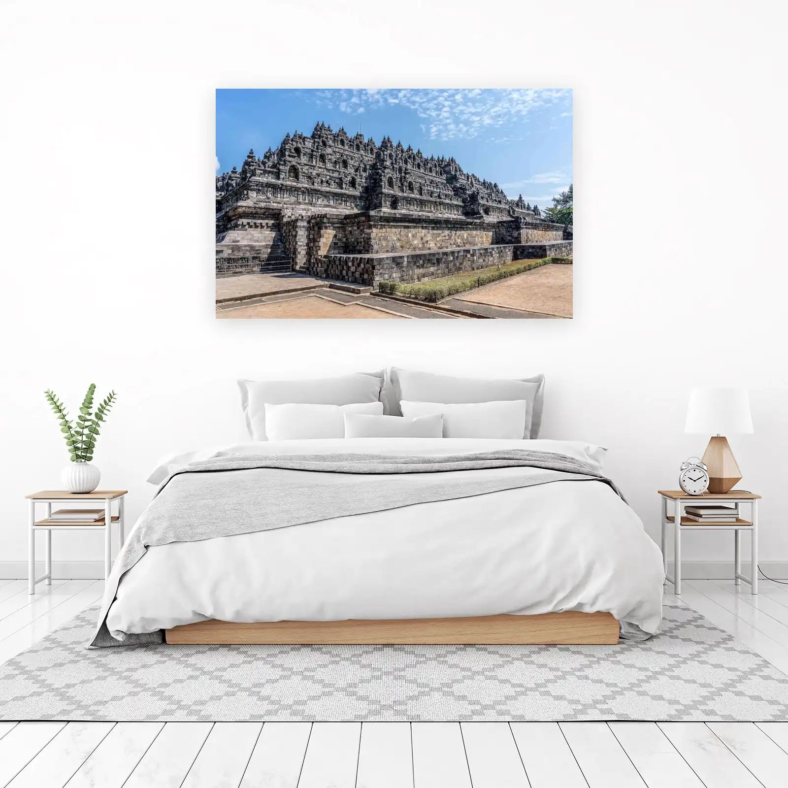 Ancient Temple Serenity Wall Art