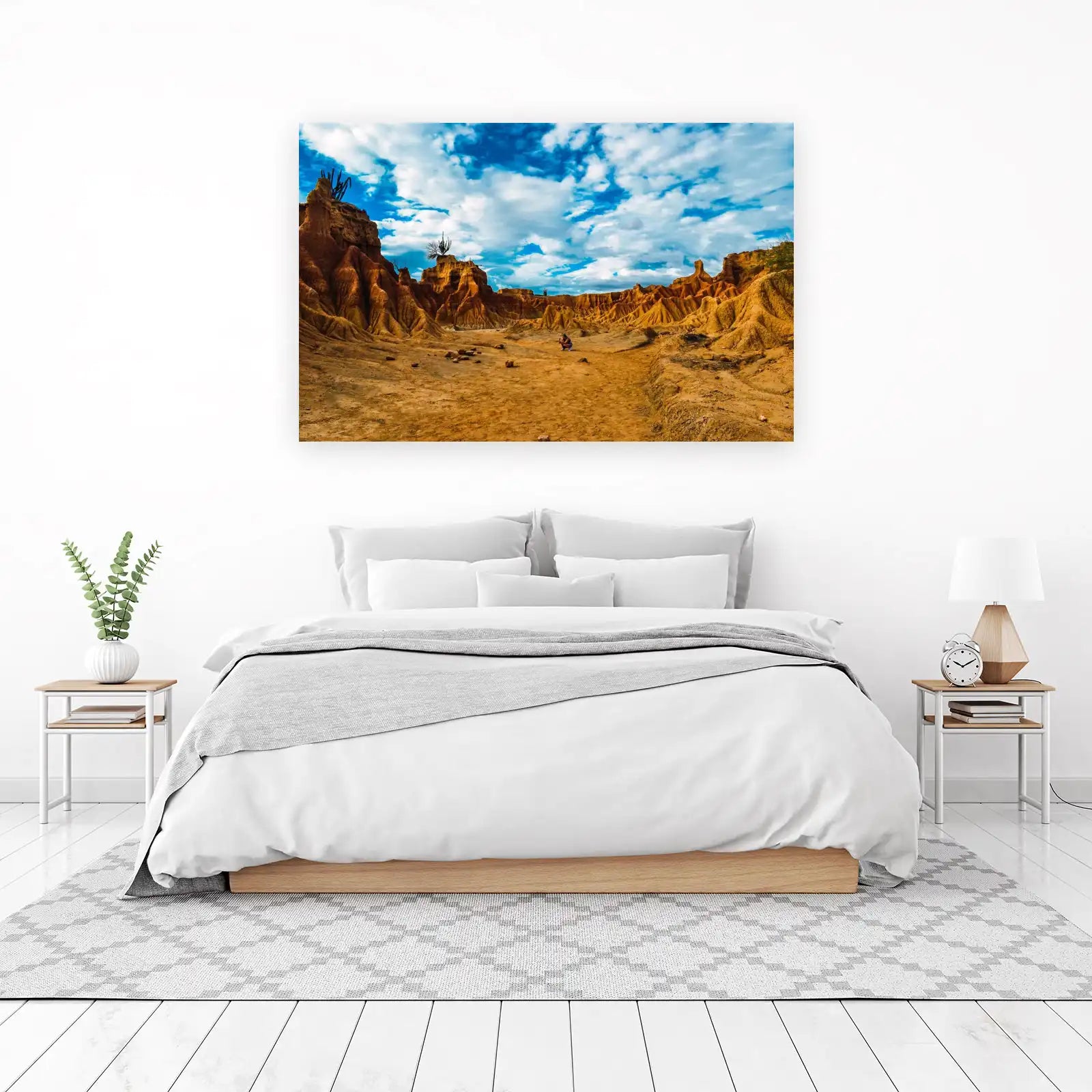 Desert Landscape Majestic Cactus Wall Art