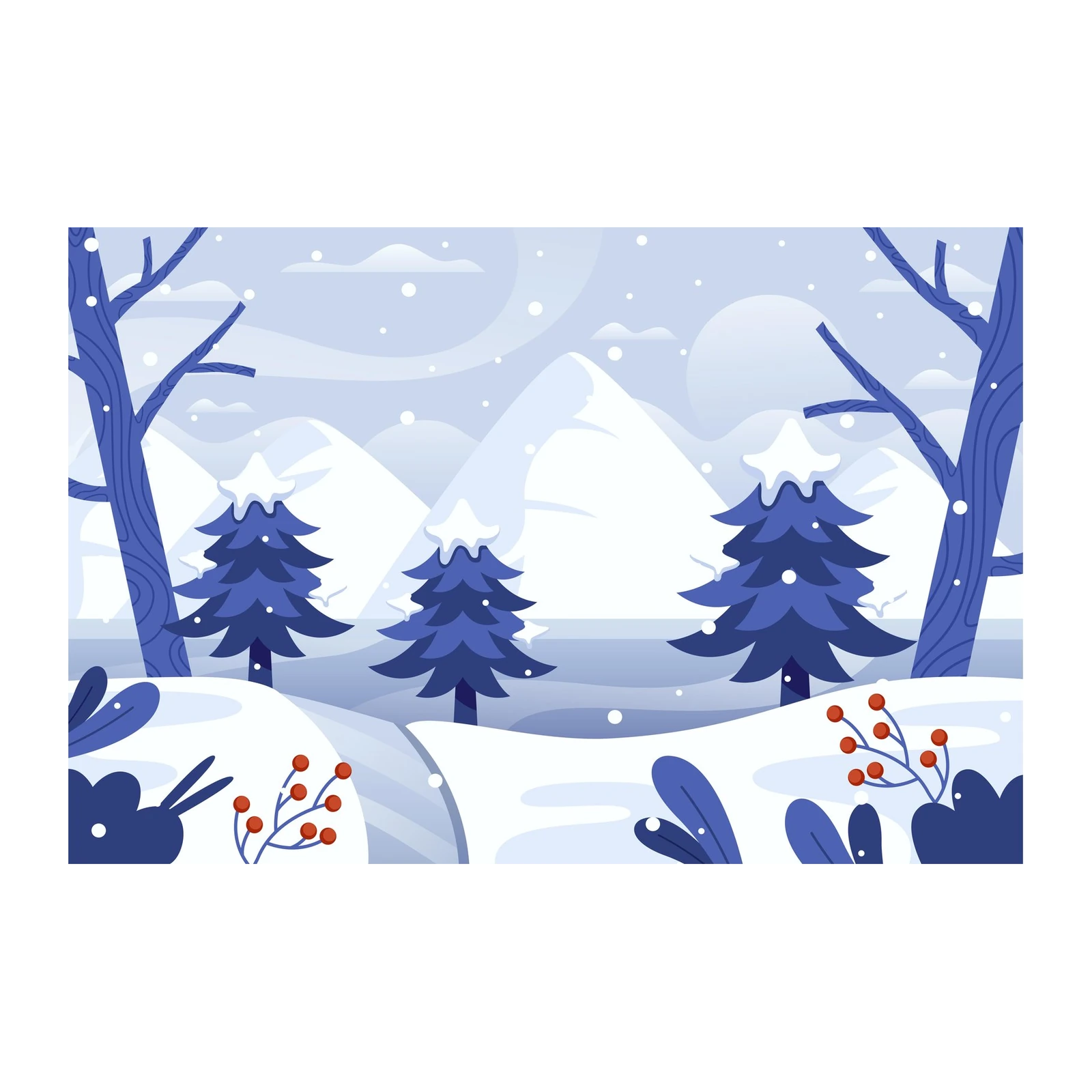 Winter Wonderland Serenity Wall Art