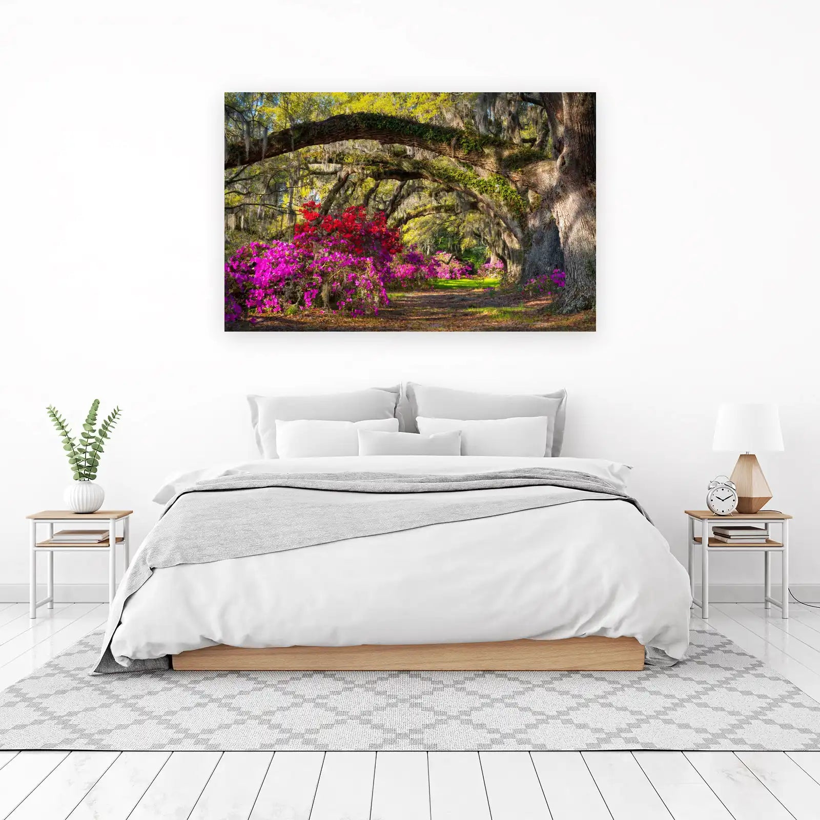 Enchanting Azalea Pathway Wall Art