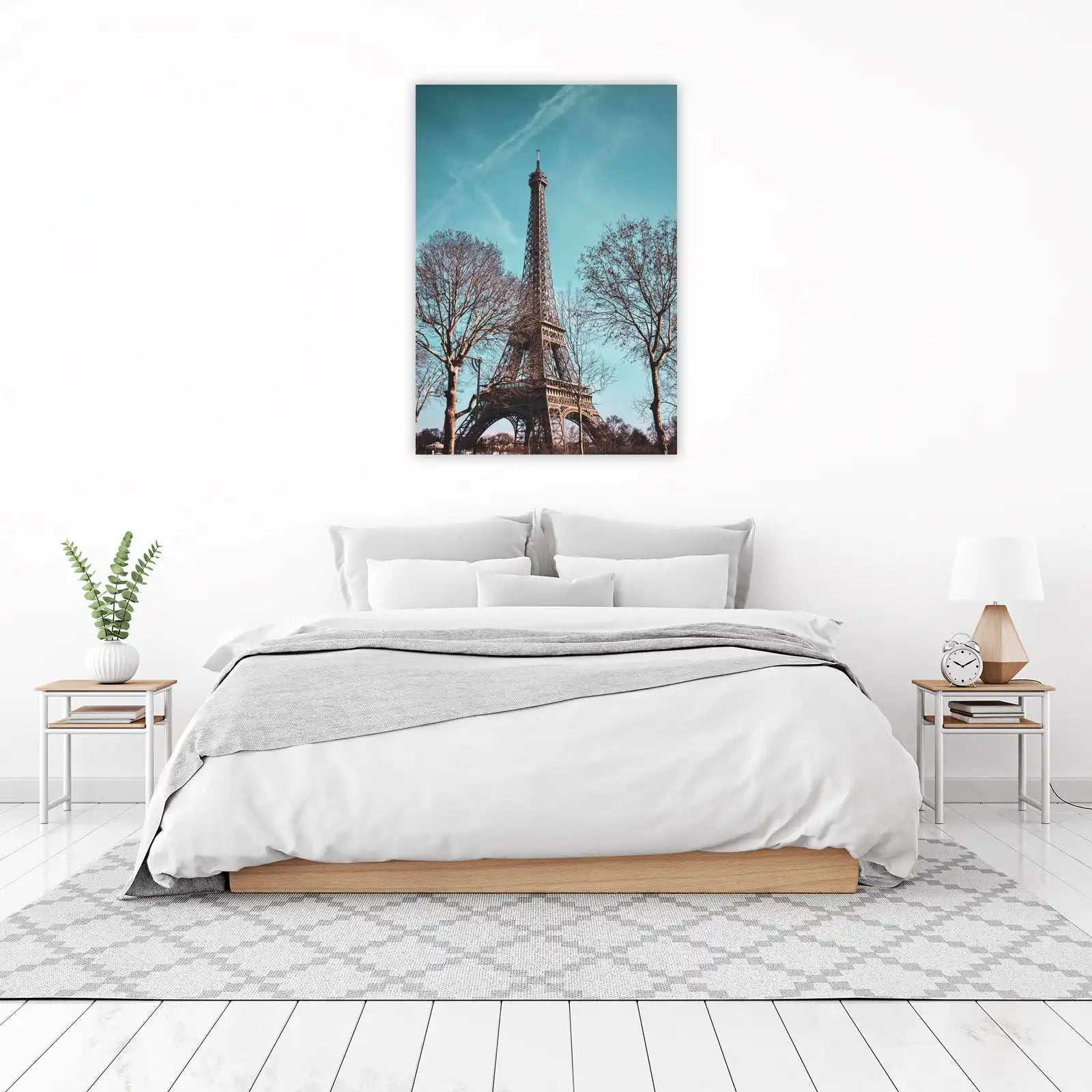 Eiffel Tower Paris Skyline Wall Art