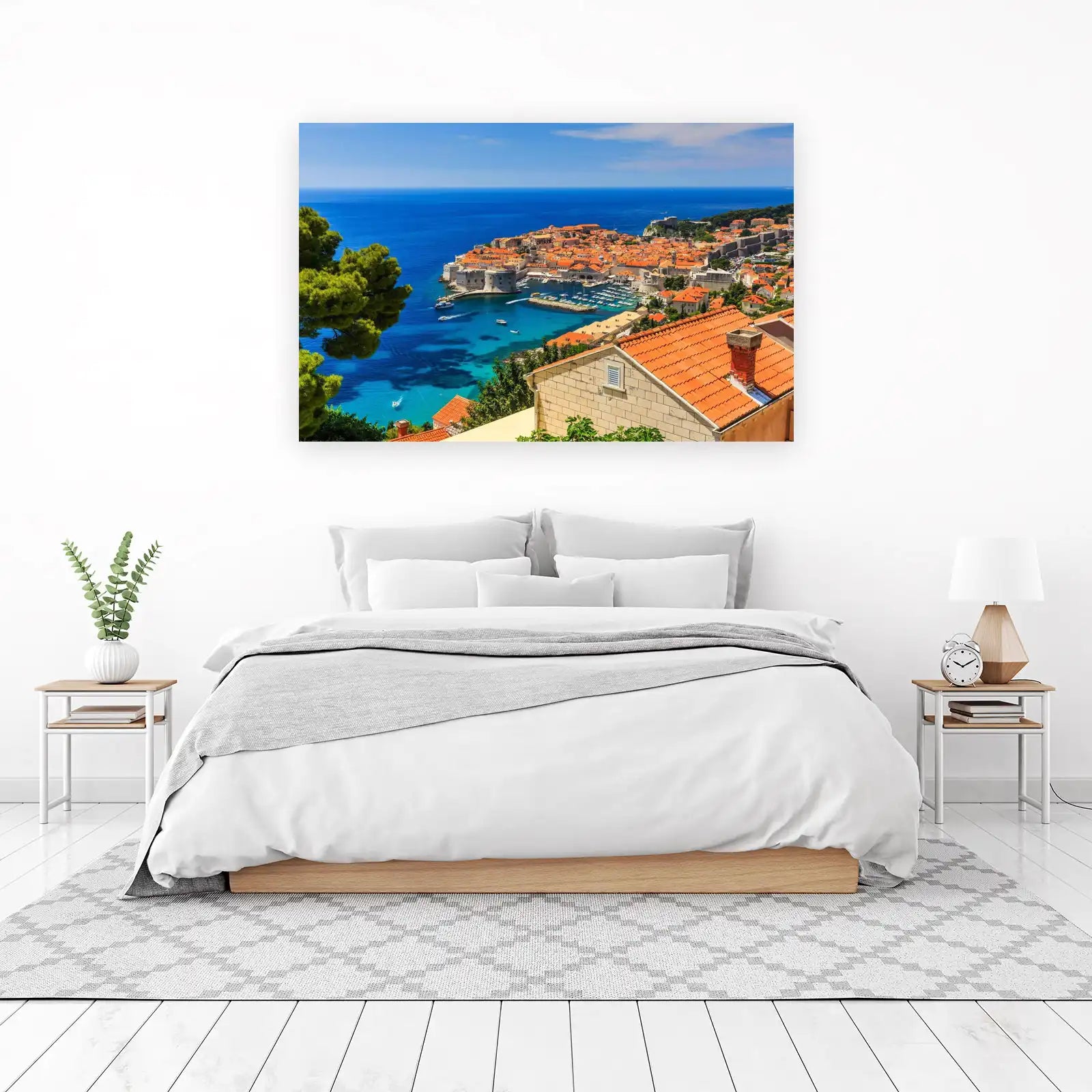 Dubrovnik Coastal Serenity Wall Art