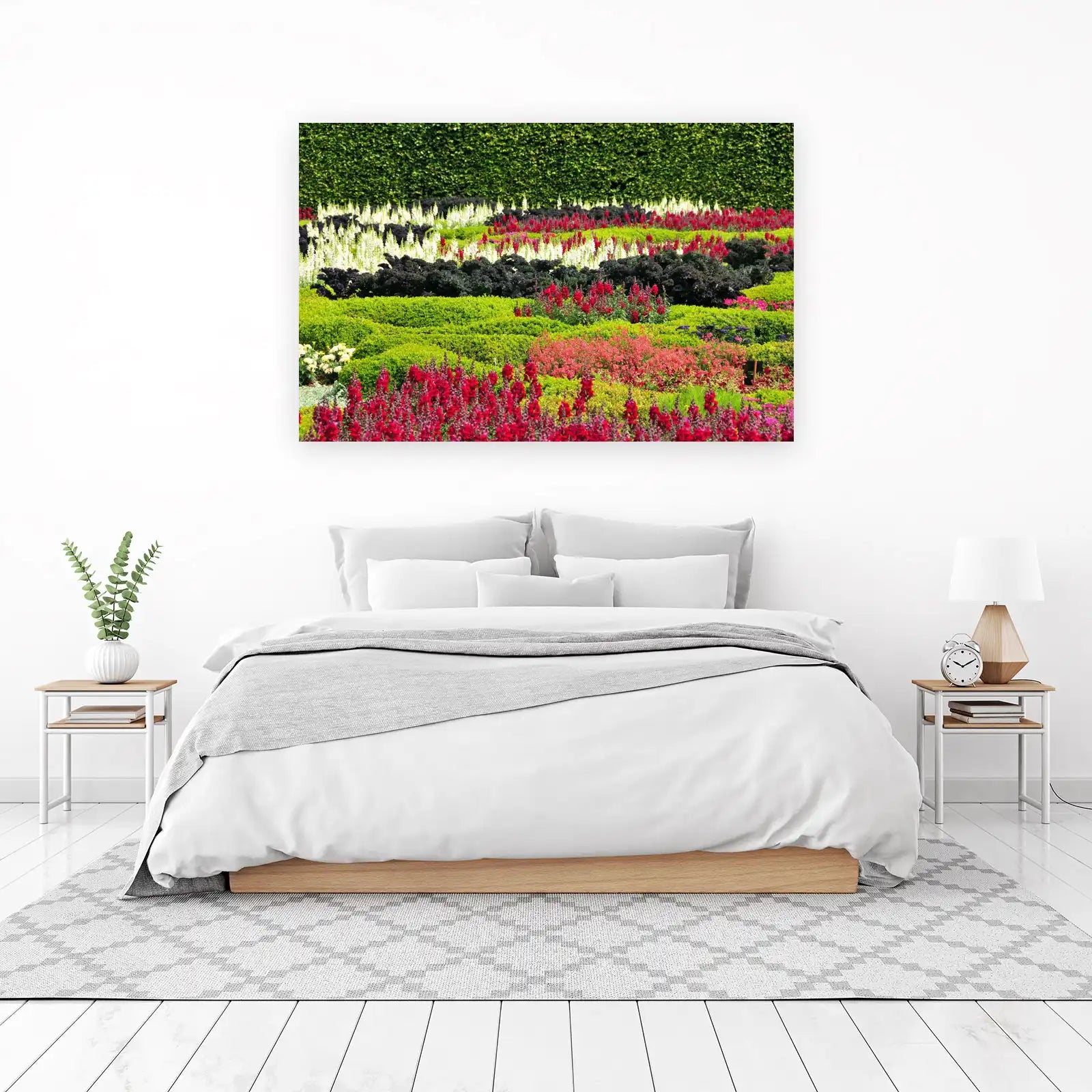 Vibrant Garden Blooms Wall Art