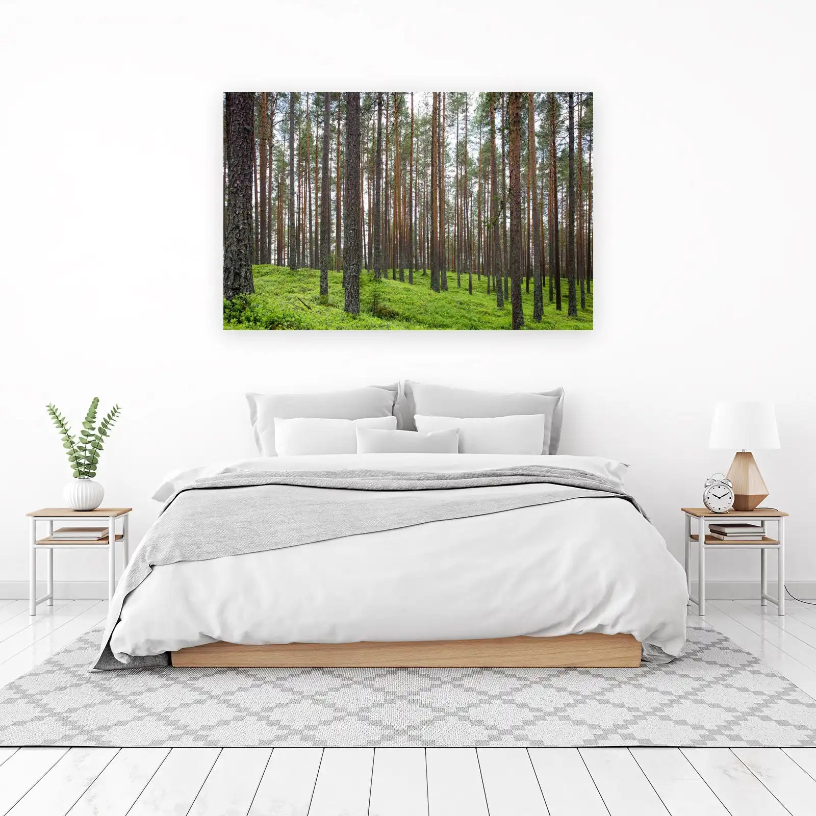 Serene Forest Panorama Wall Art