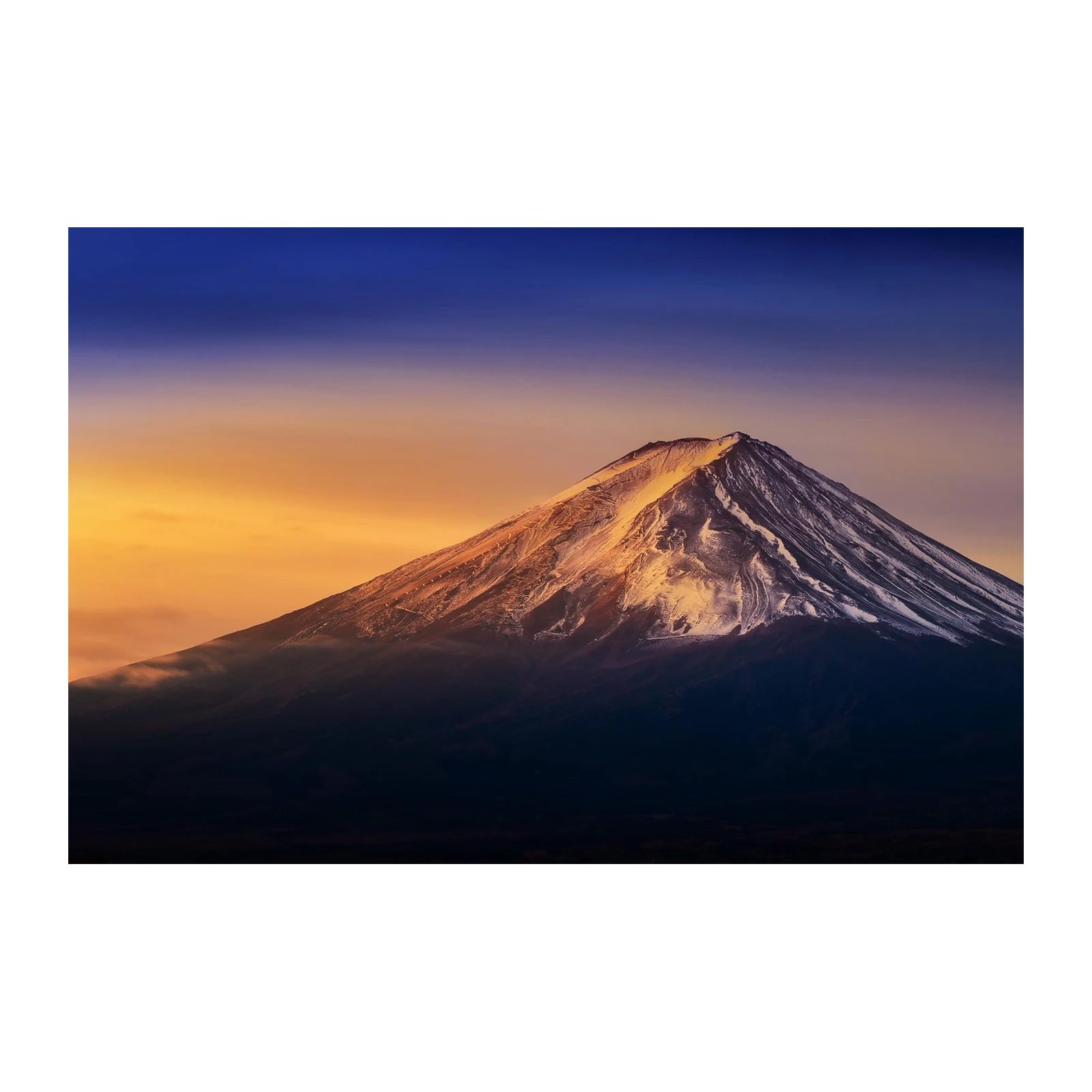 Majestic Fuji Sunrise Wall Art