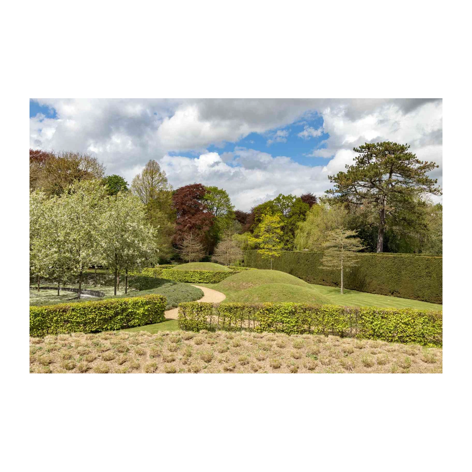 English Garden Landscape Wall Art