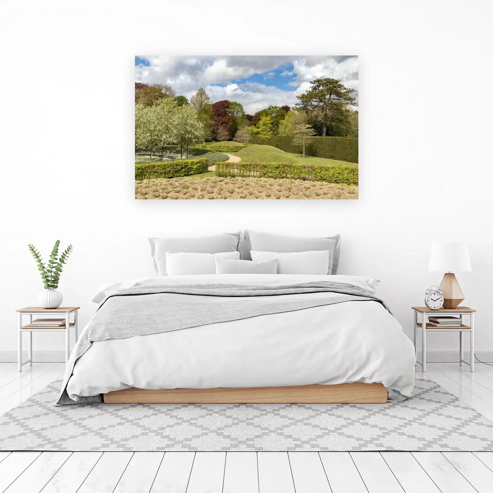 English Garden Landscape Wall Art