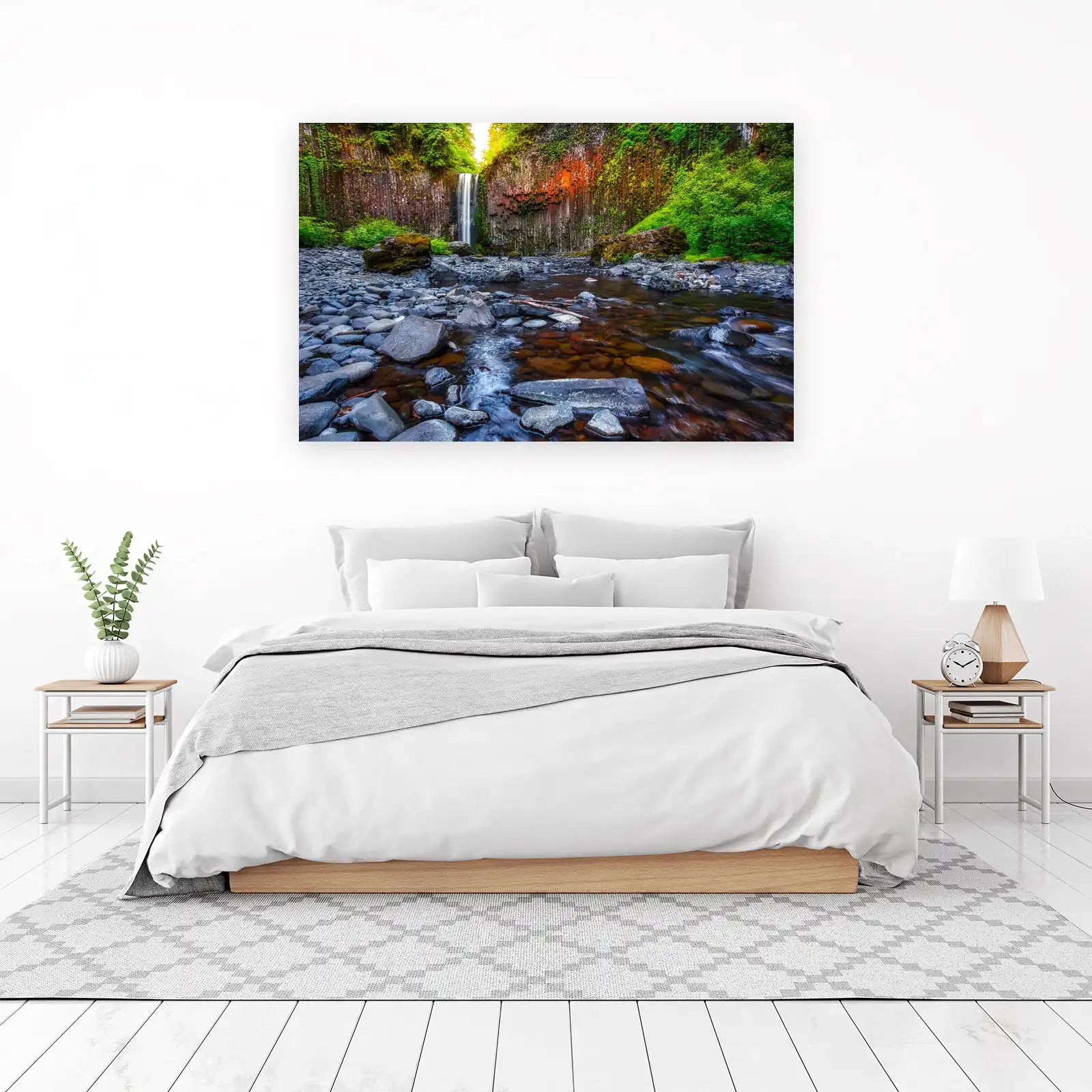 Majestic Waterfall Nature Wall Art