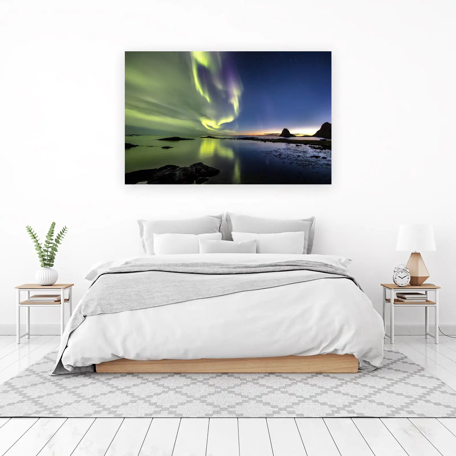 Aurora Borealis & Arctic Landscape Wall Art