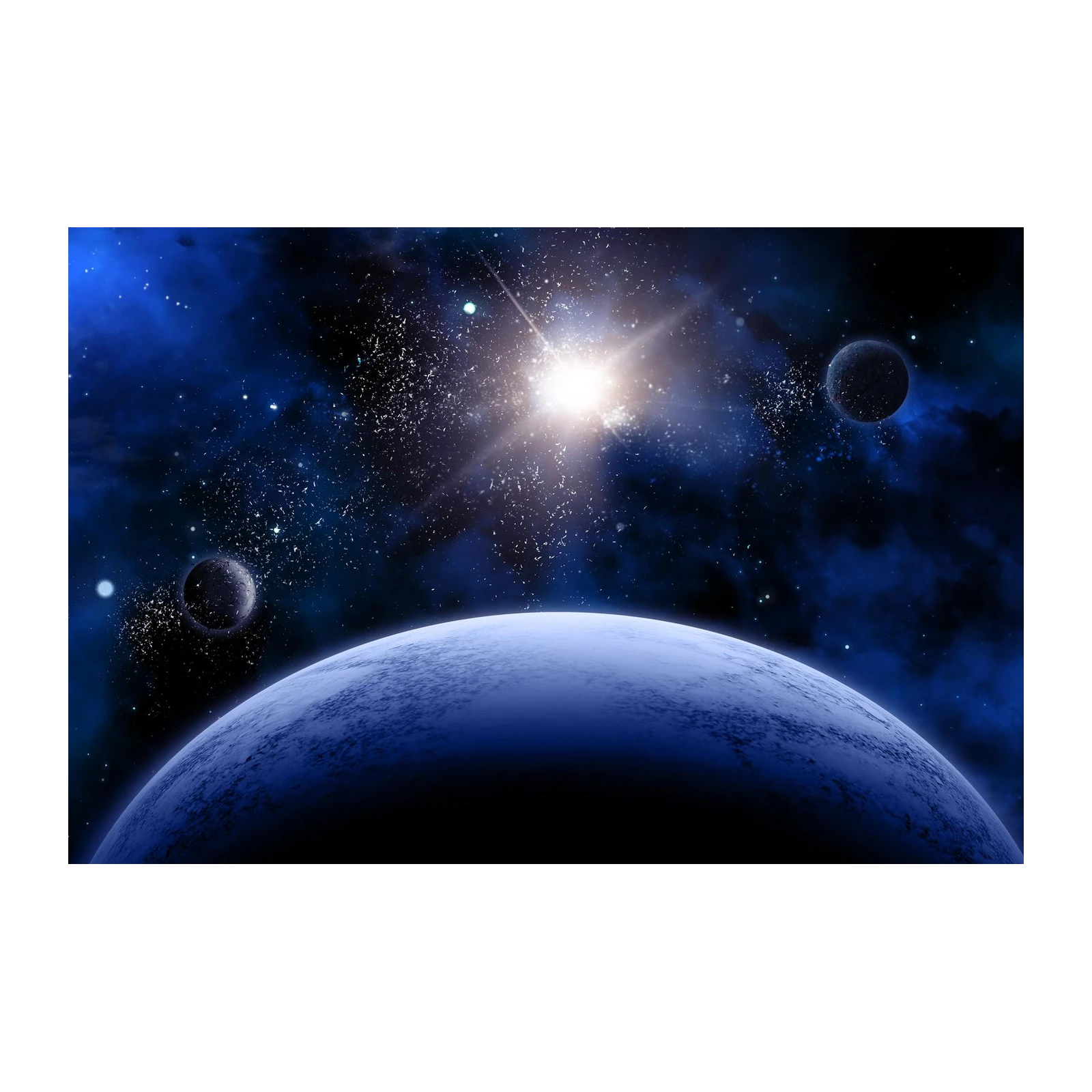 Cosmic Wonder Planet Galaxy Wall Art