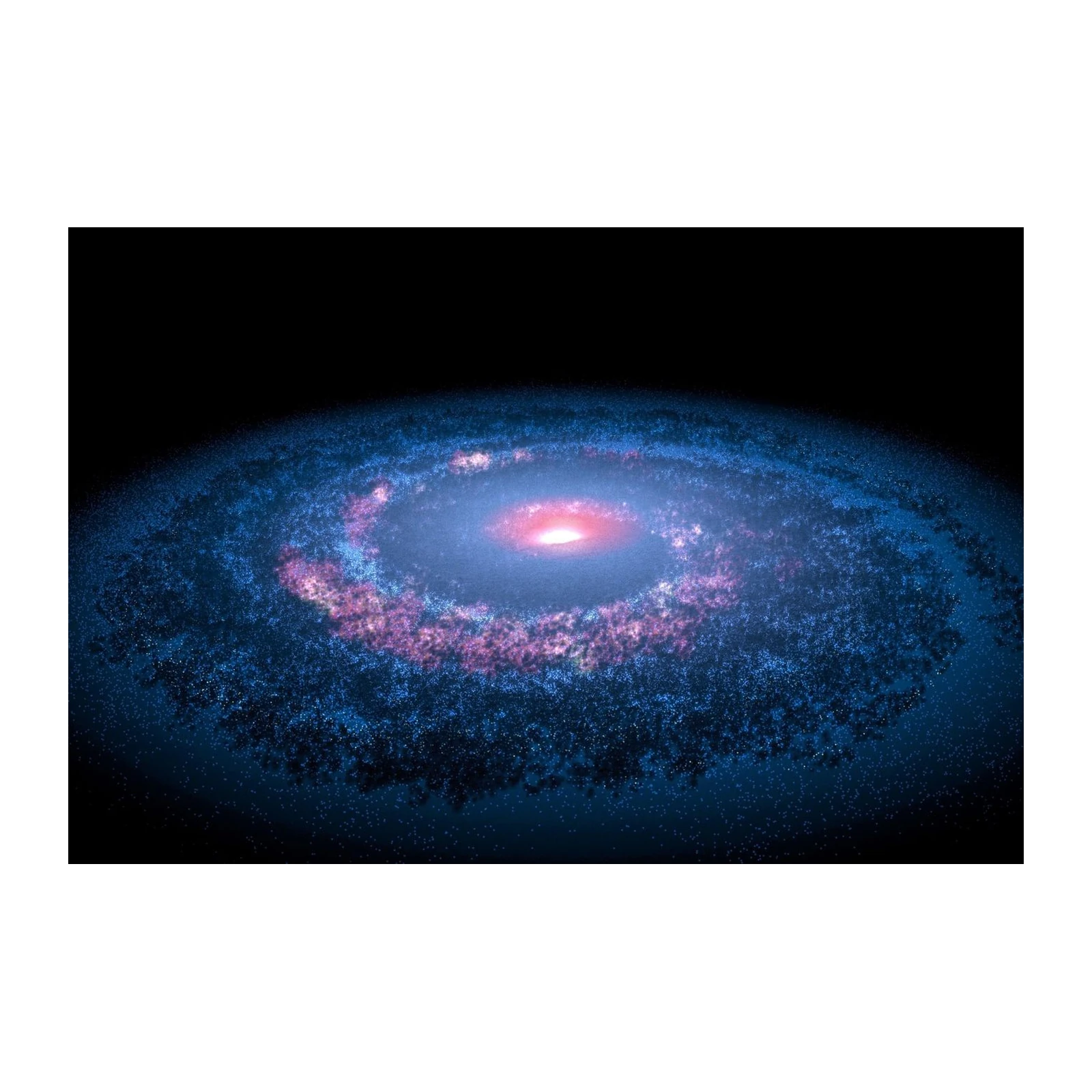 Stunning Spiral Galaxy Wall Art
