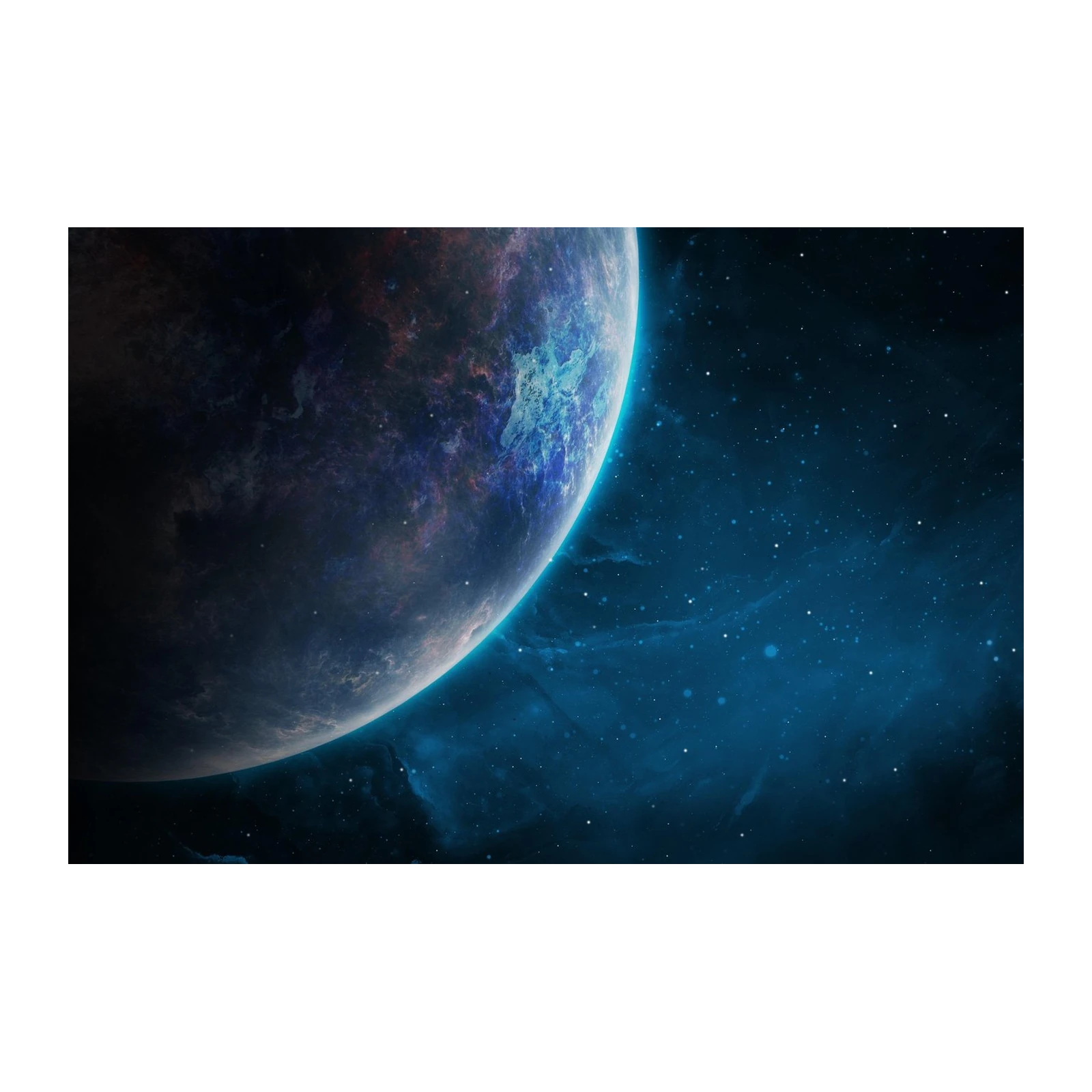Cosmic Nebula Planet Wall Art