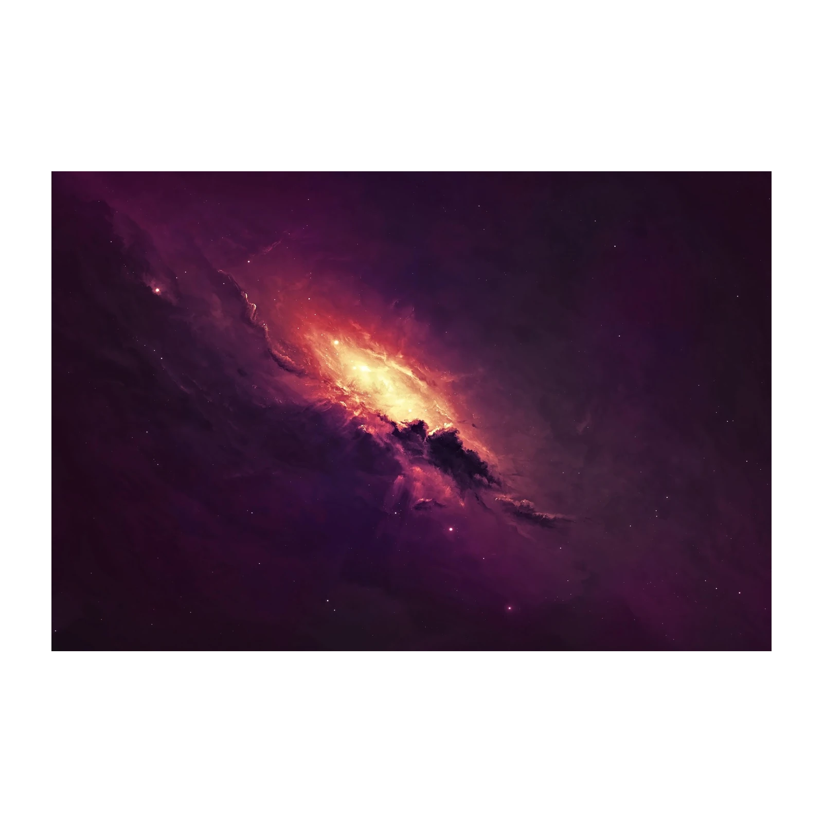 Cosmic Nebula Galaxy Wall Art Wall Art