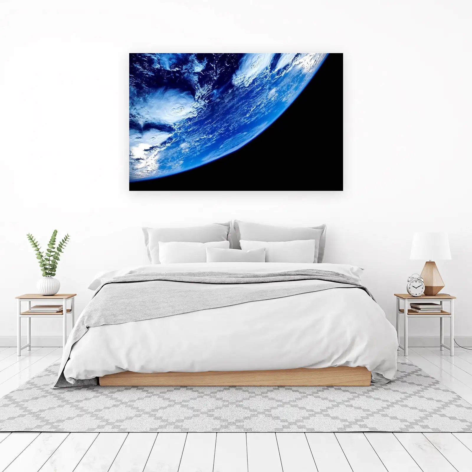 Majestic Earth from Space Wall Art