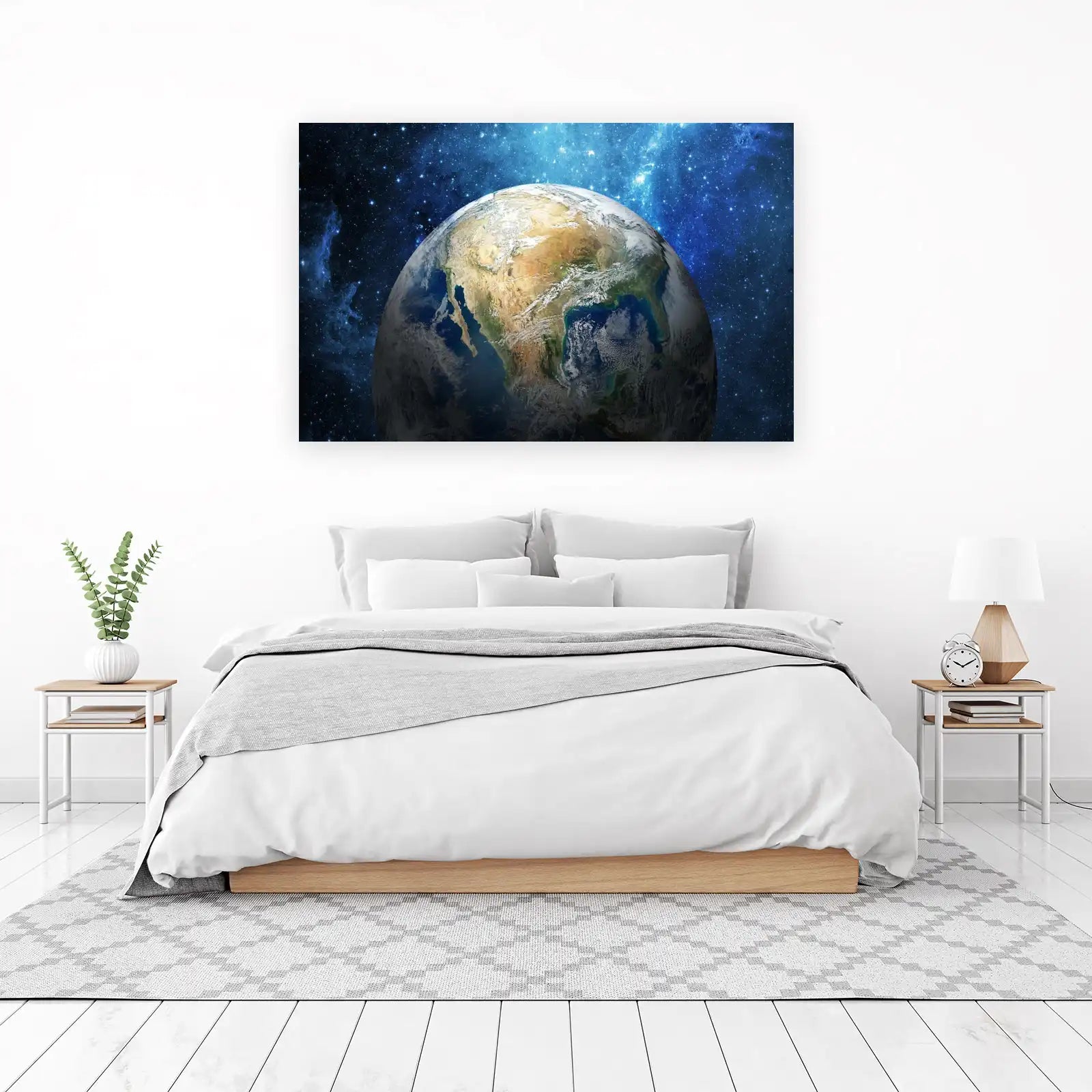 Stunning Earth From Space Wall Art