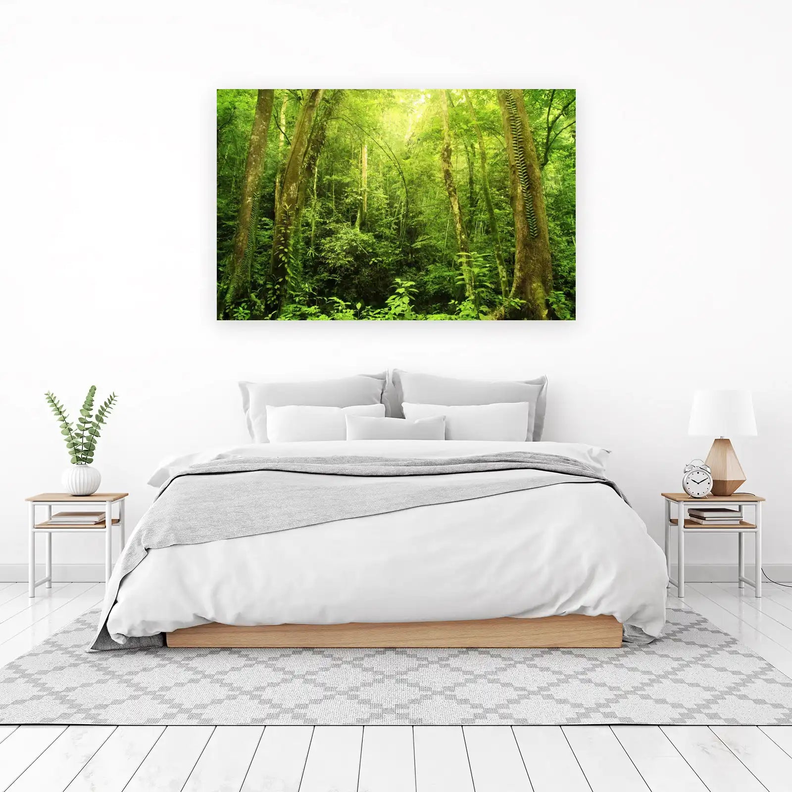 Lush Rainforest Canopy Wall Art