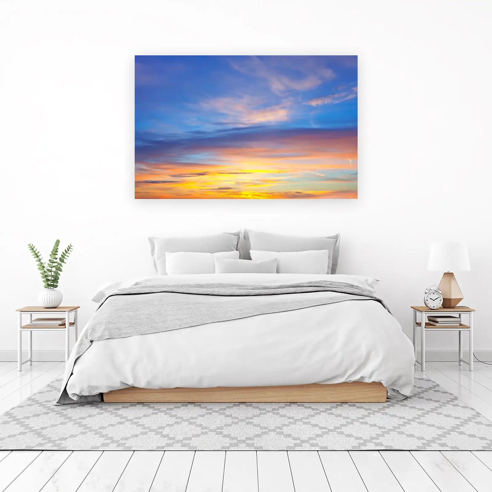 Vibrant Sunset Sky Wall Art
