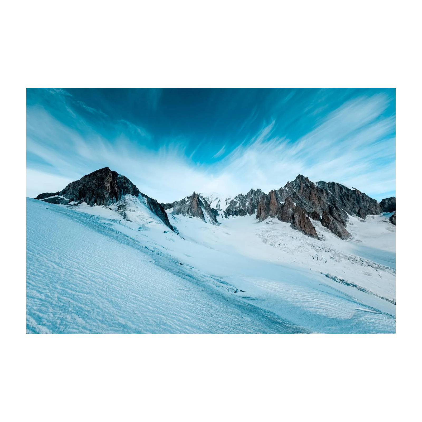 Majestic Alpine Peaks Wall Art