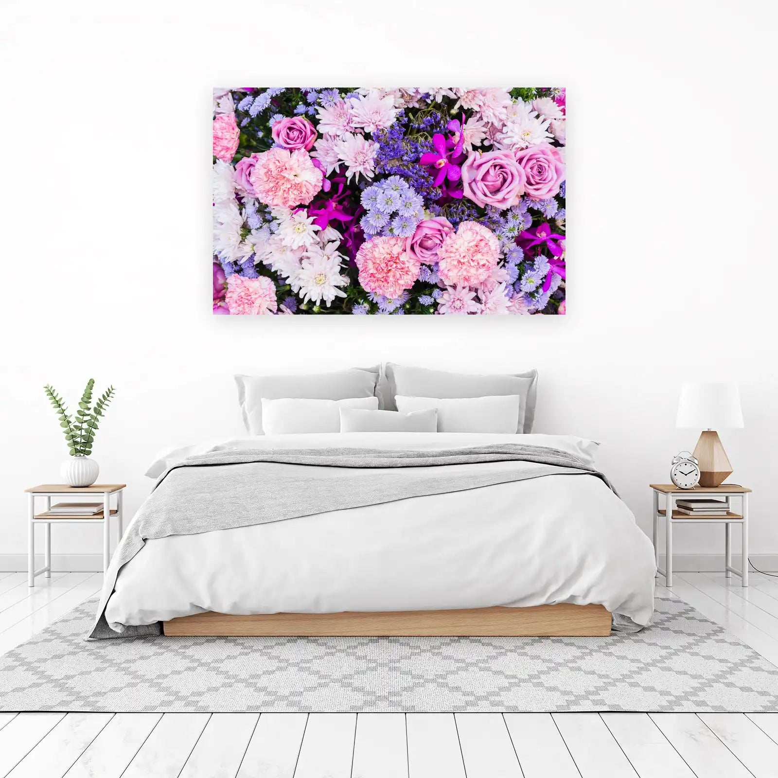 Enchanting Floral Symphony Wall Art