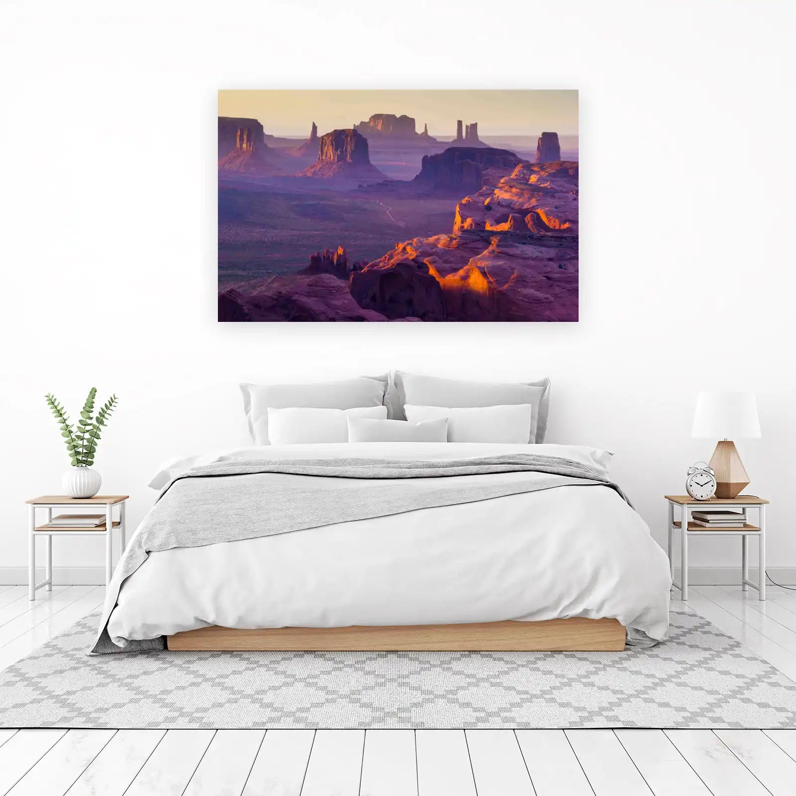 Monument Valley Sunset Desert Wall Art