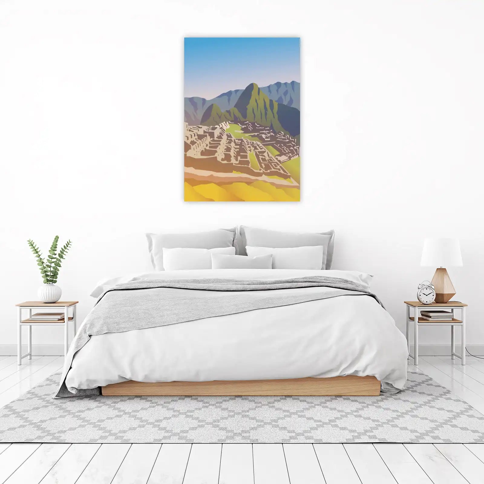 Machu Picchu Landscape Wall Art Wall Art