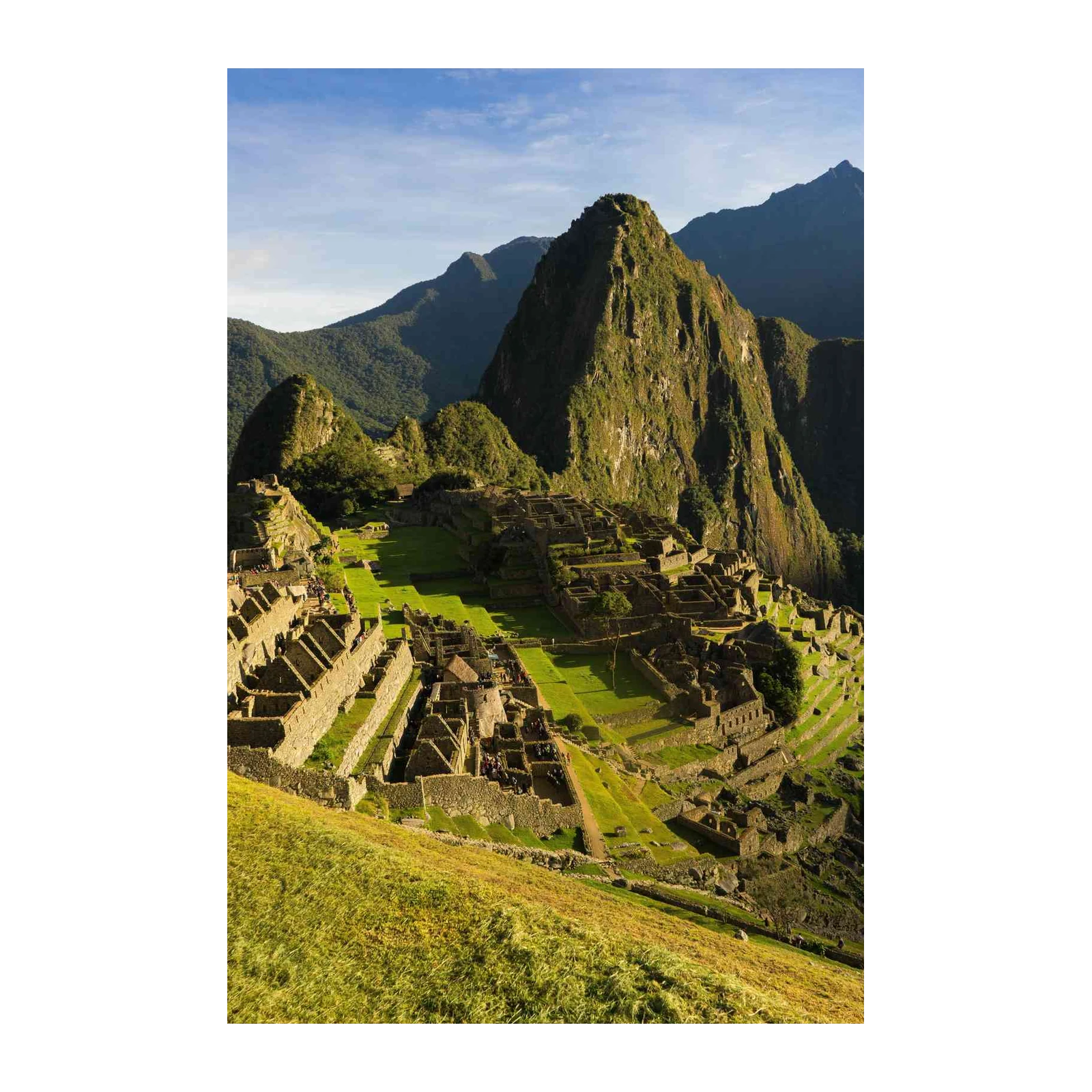 Machu Picchu Sunrise Over Inca Ruins Wall Art