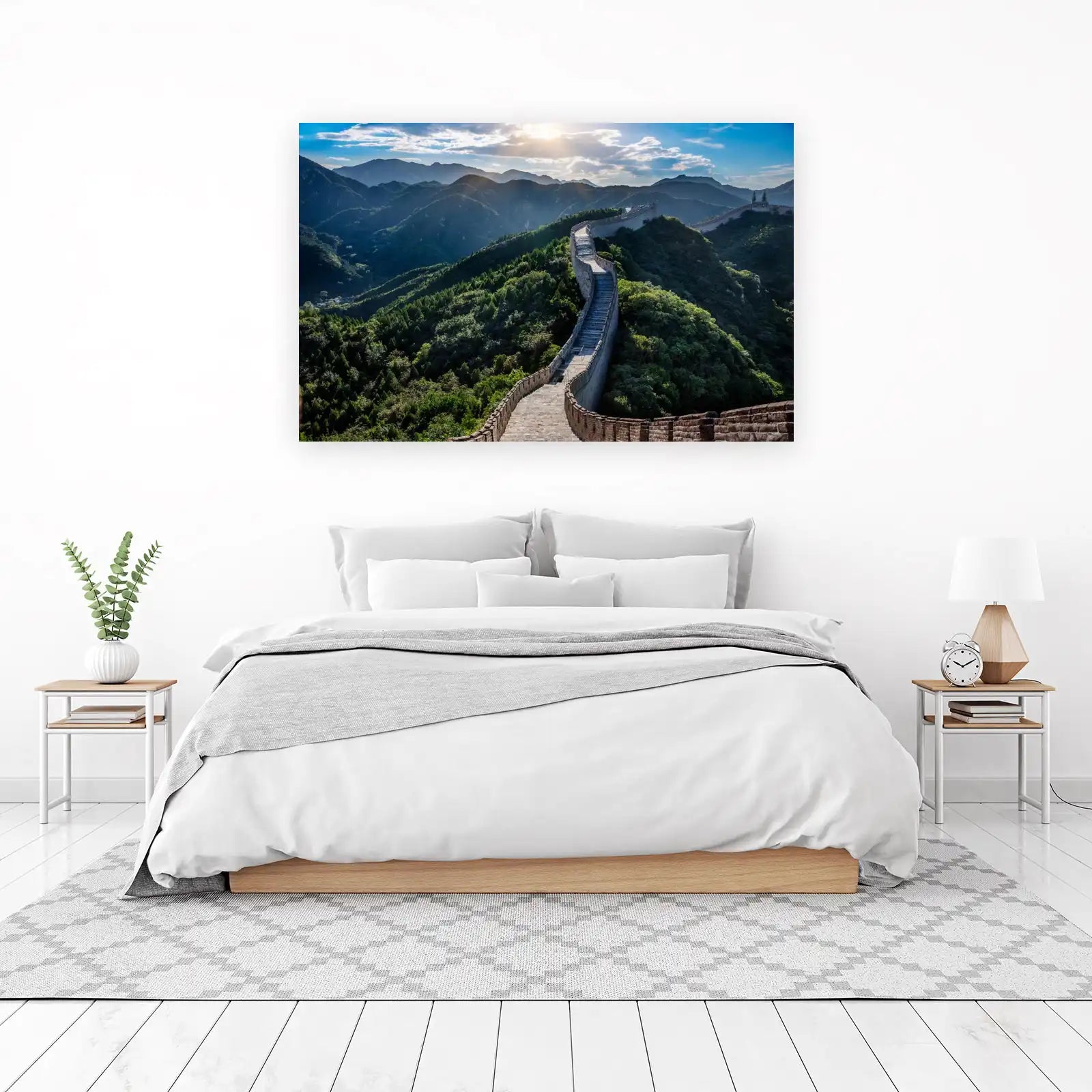 Great Wall of China Vista Wall Art