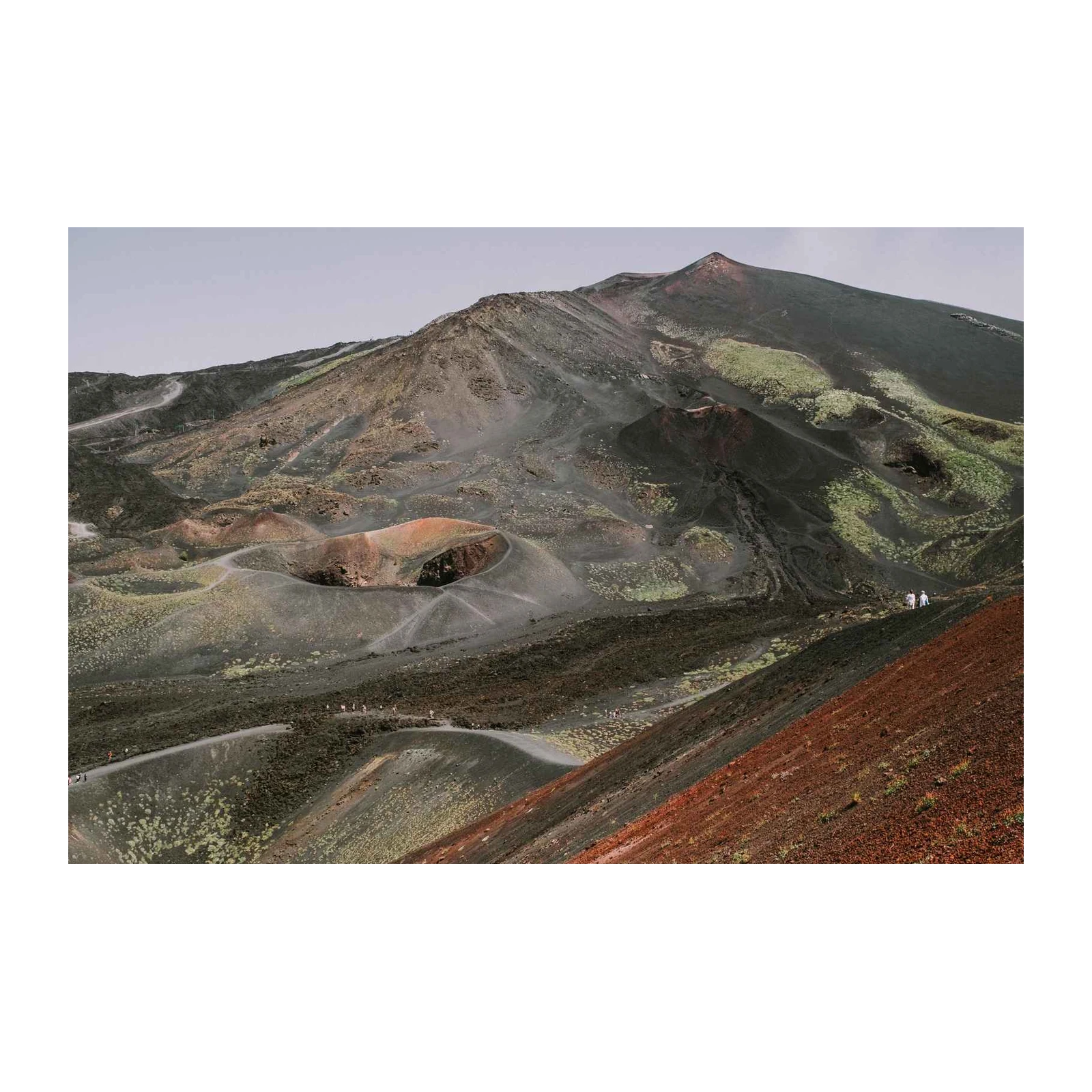 Dramatic Volcanic Landscape Wall Art
