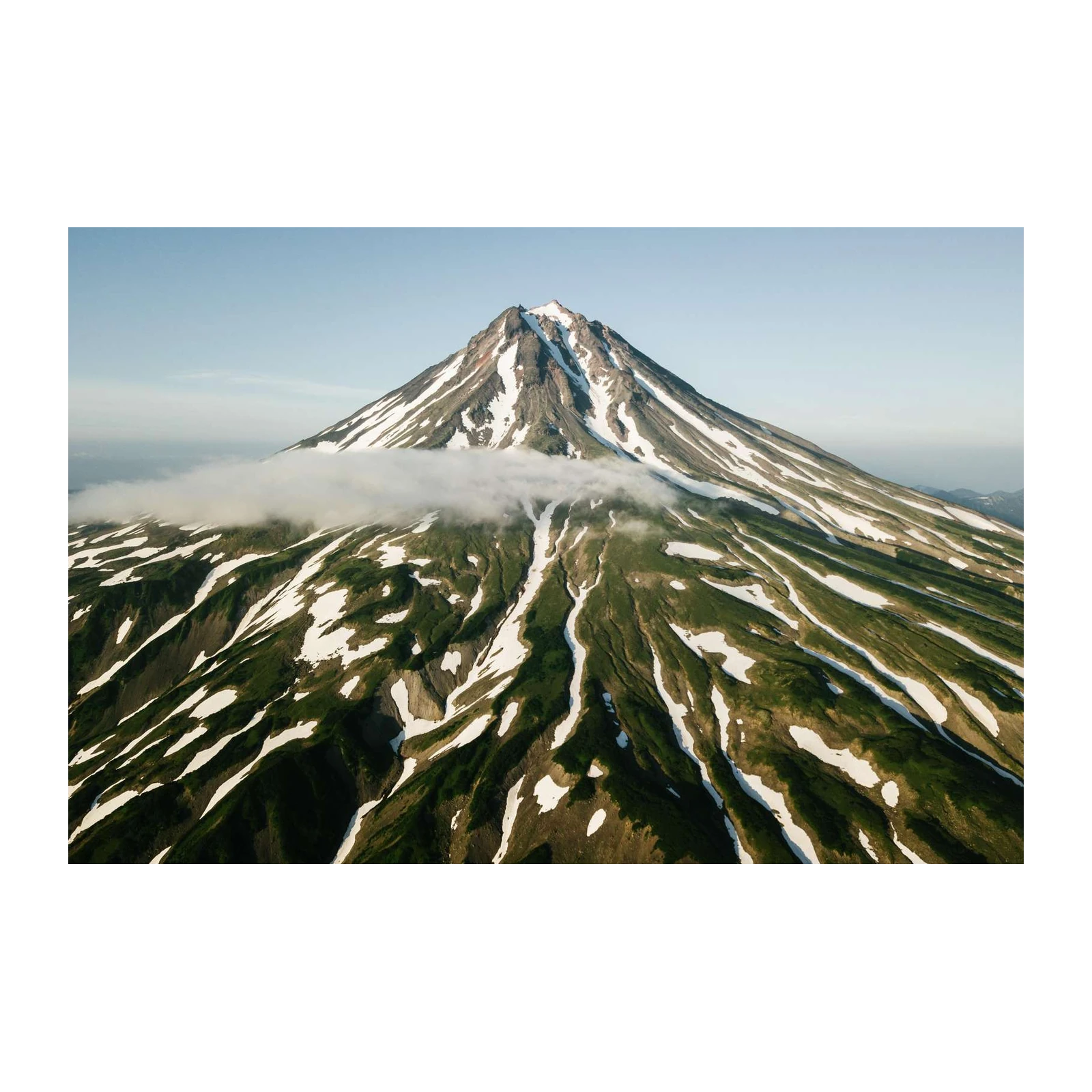 Majestic Volcano Landscape Wall Art