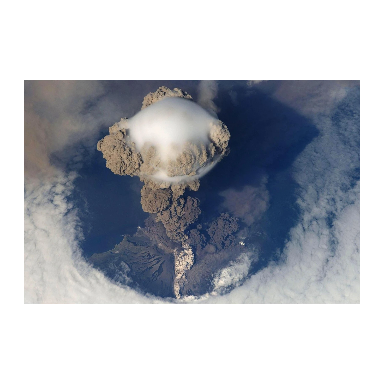 Volcanic Eruption Wall Art - Earth Science Art
