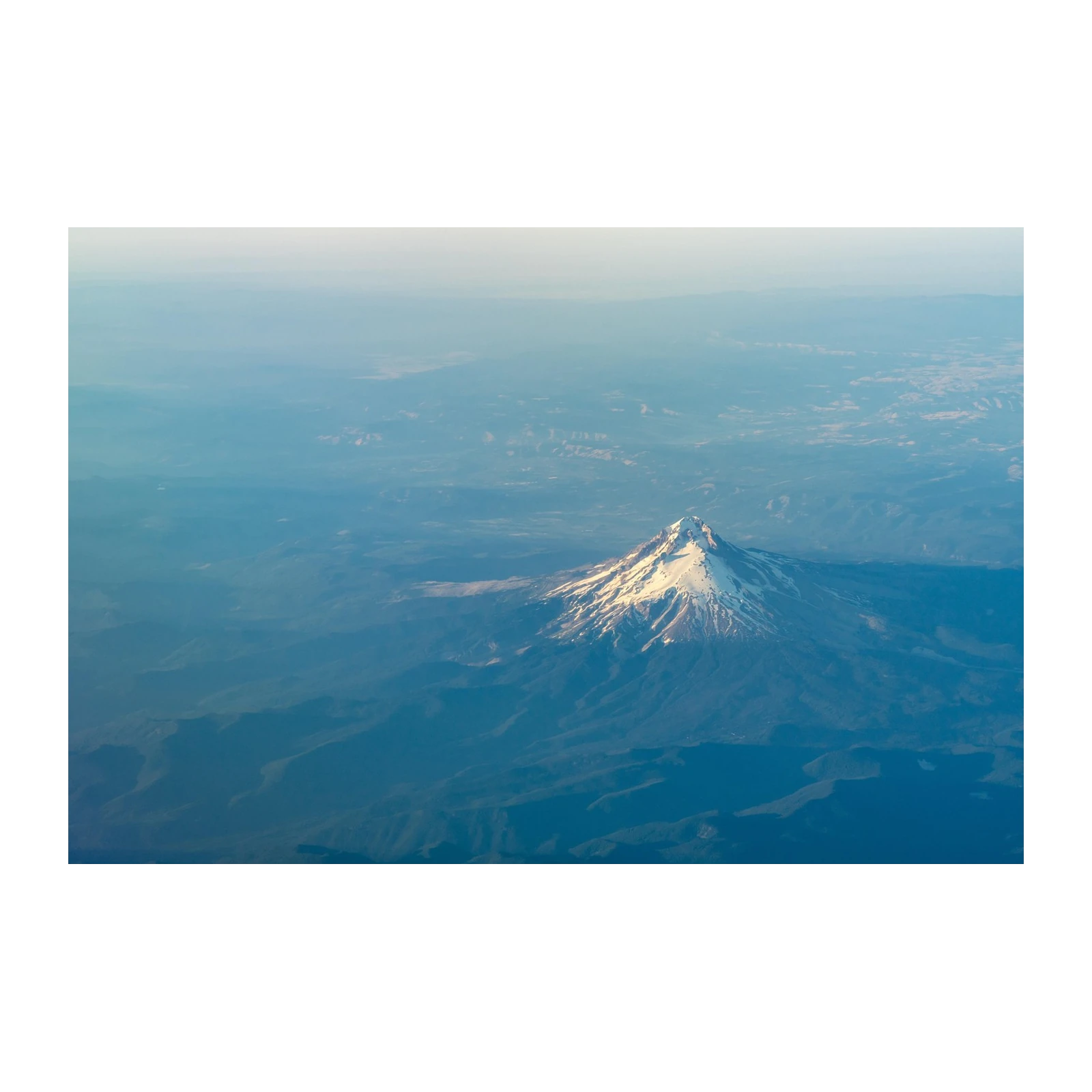 Majestic Snowy Mountain Landscape Wall Art