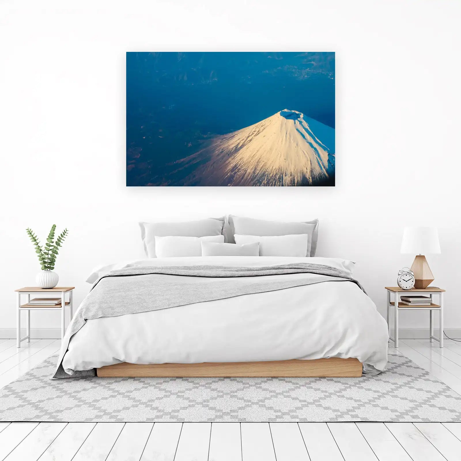 Majestic Snow-Capped Mountain Wall Art
