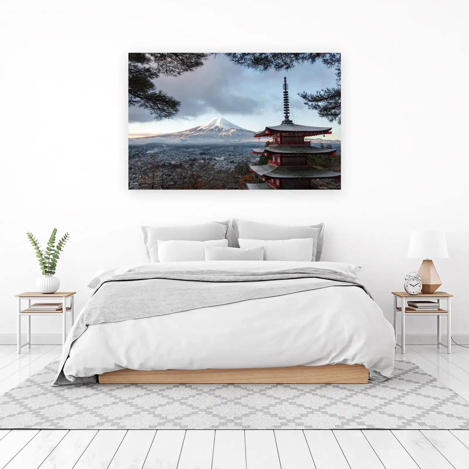 Iconic Fuji & Pagoda Japan Wall Art