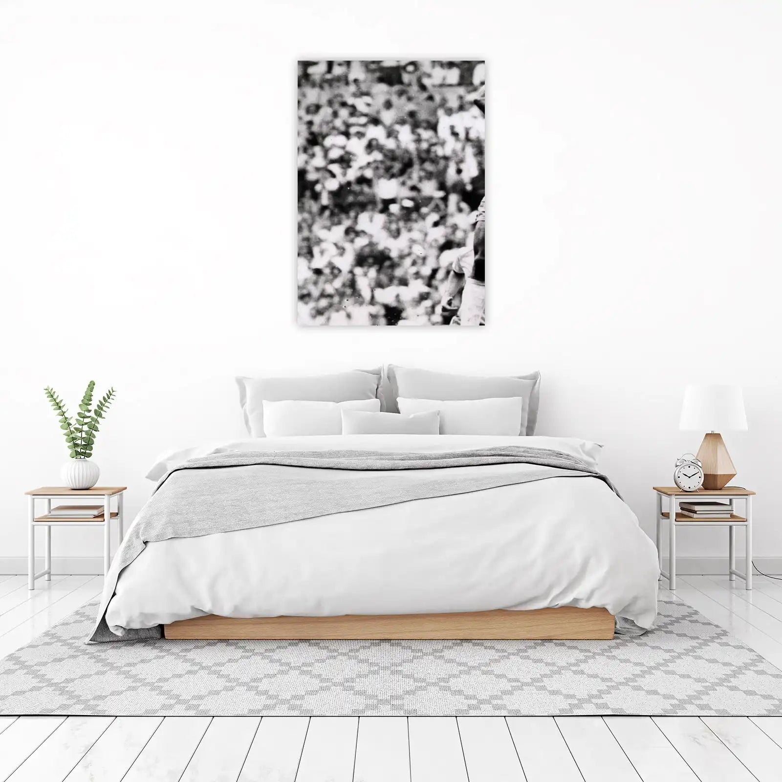 Vintage Sports Icon Portrait Wall Art