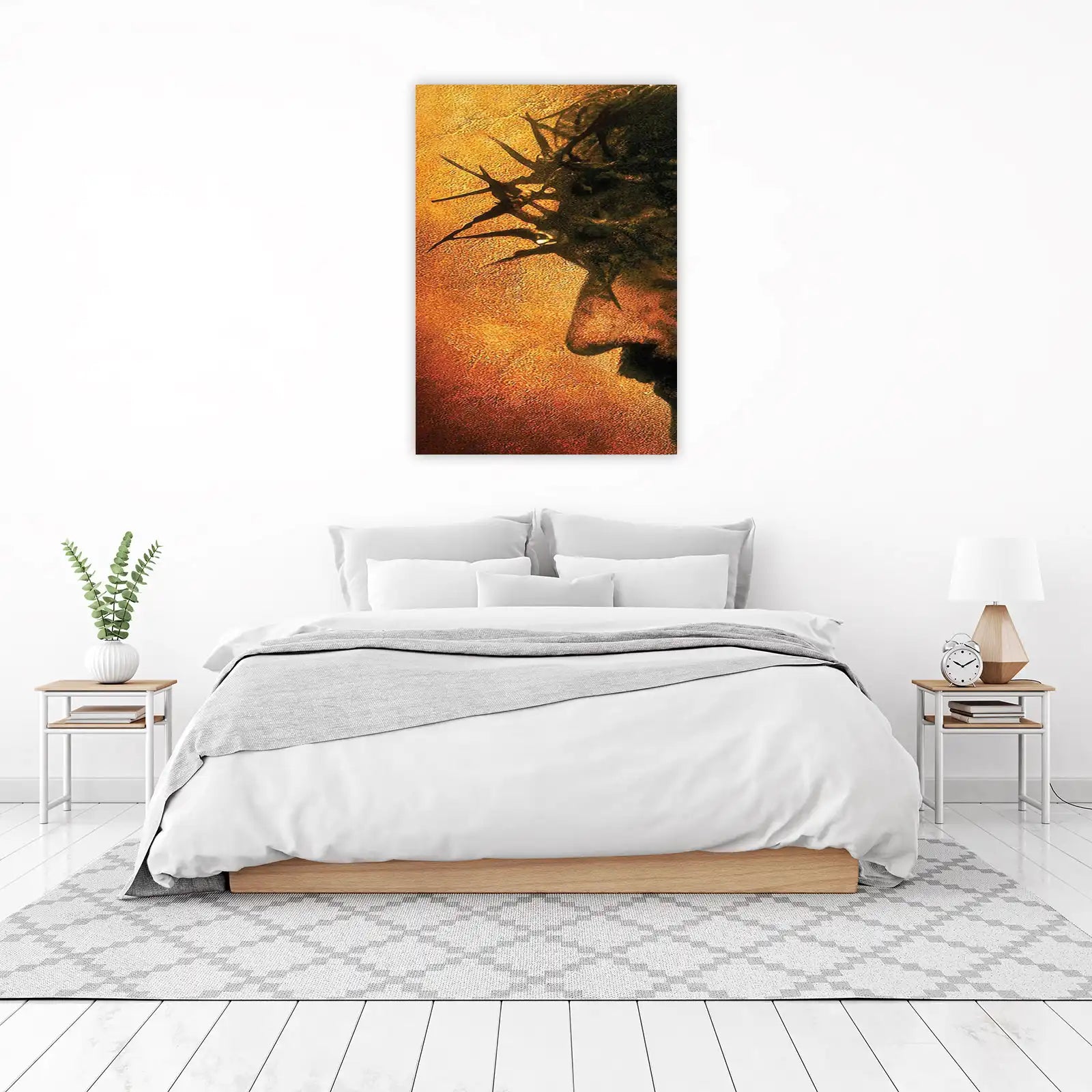 Jesus Crown of Thorns Religious Wall Art
