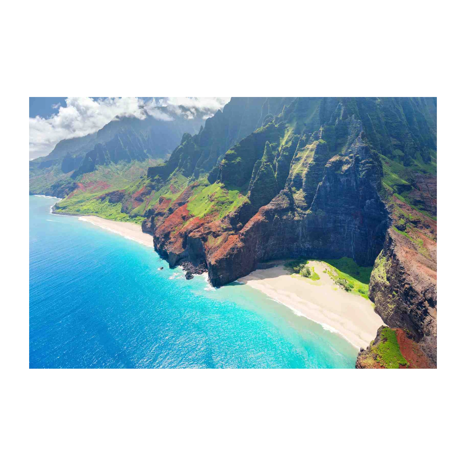 Majestic Hawaiian Coastline Wall Art