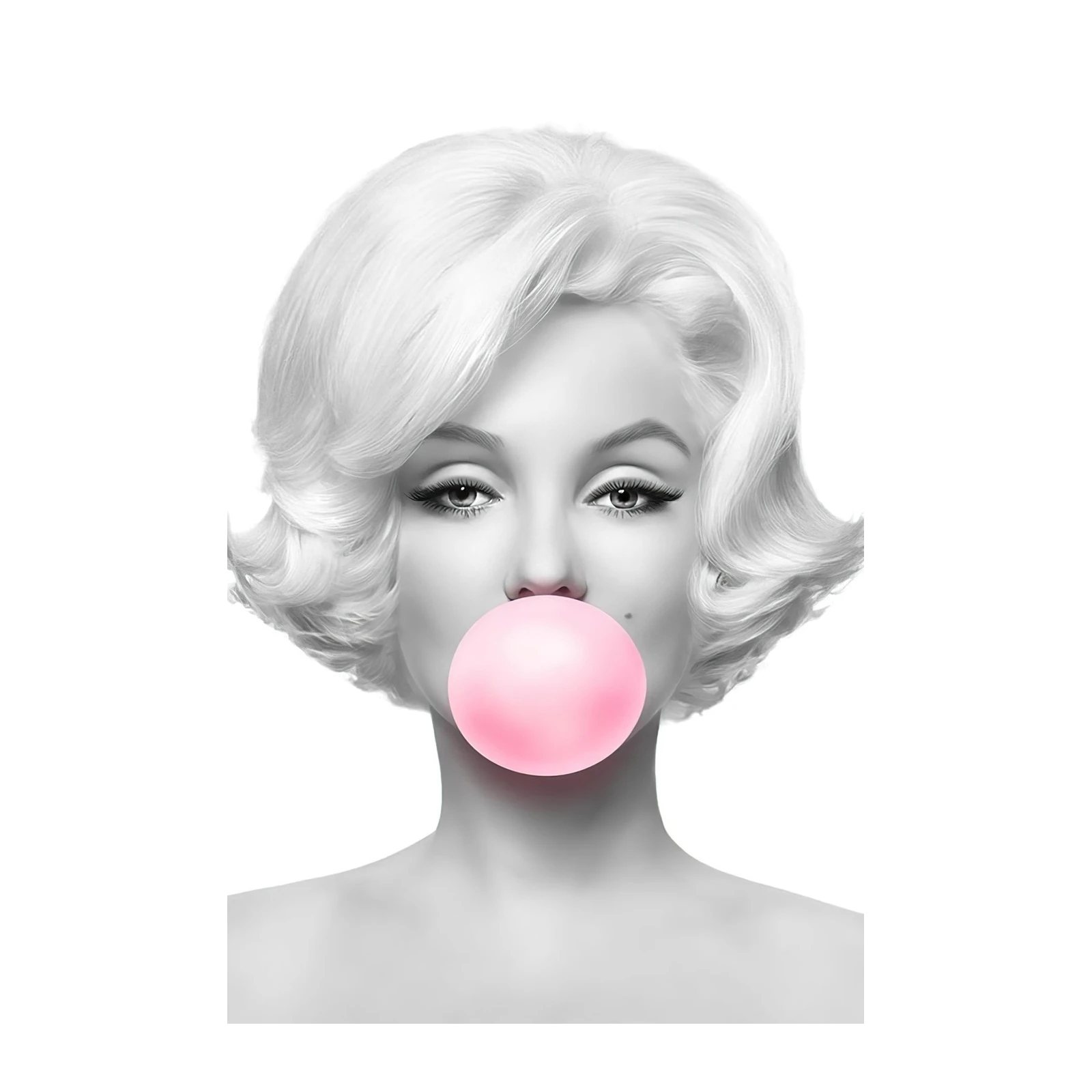 Marilyn Monroe Bubble Gum Pop Art Wall Art