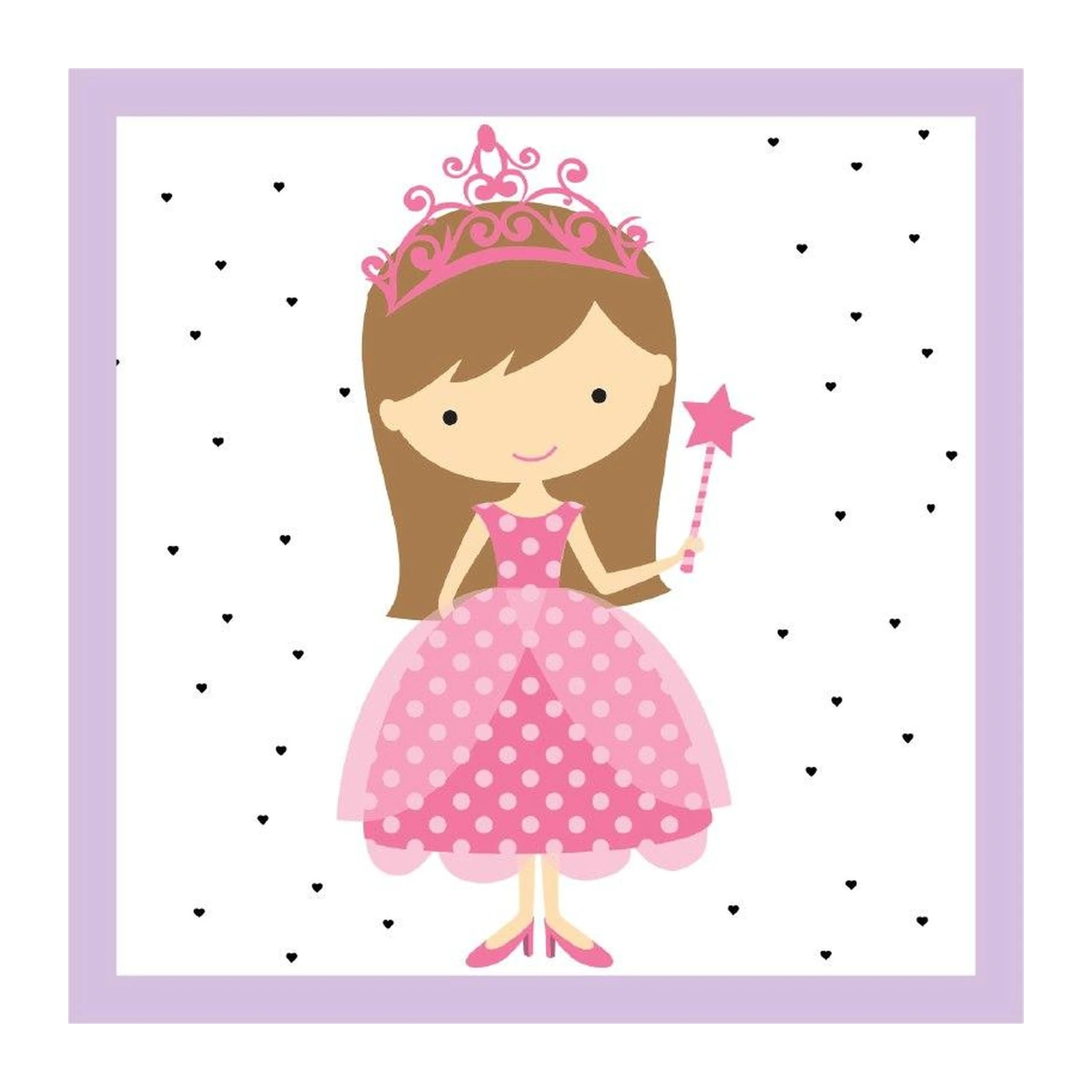 Sweet Princess Fairy Tale Wall Art