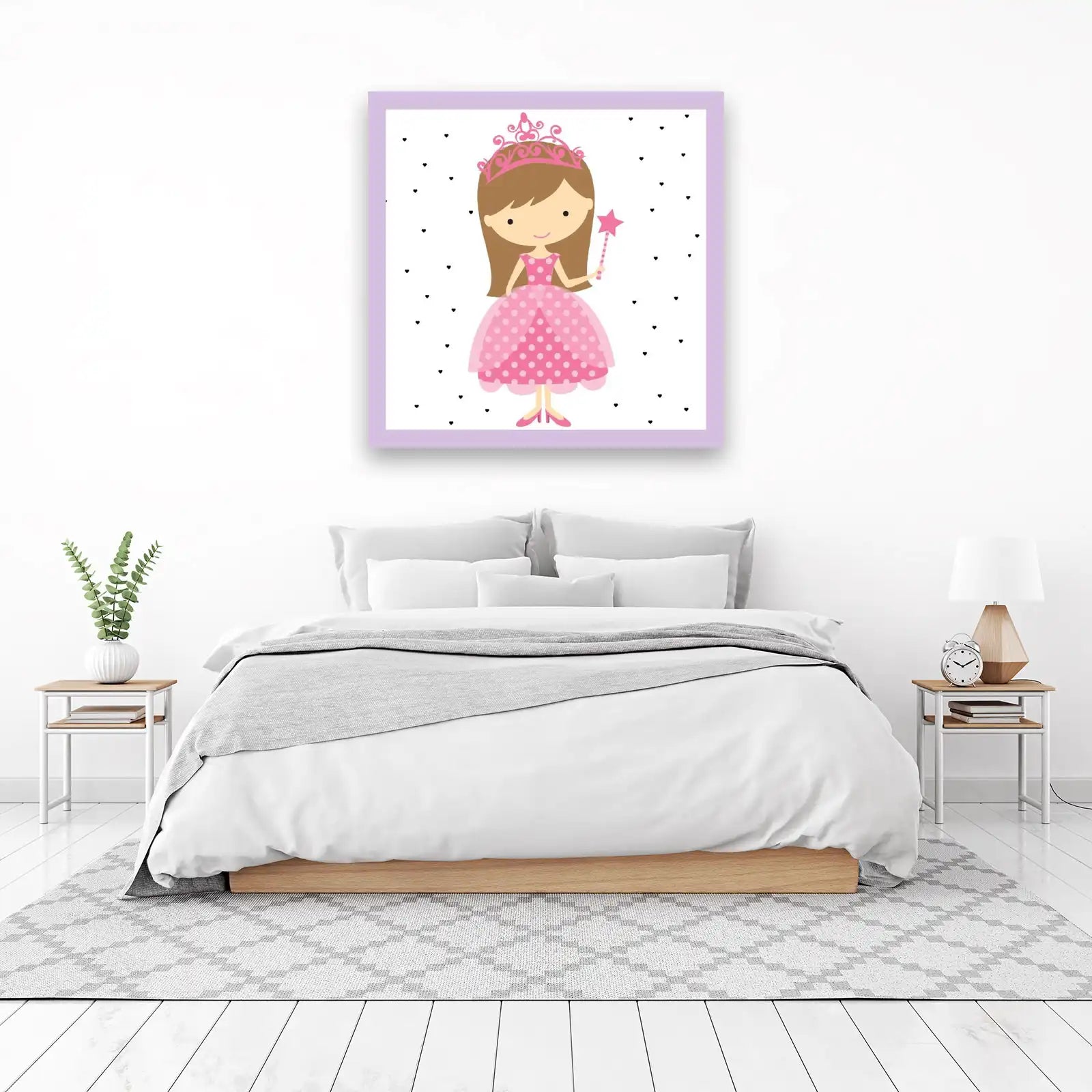 Sweet Princess Fairy Tale Wall Art
