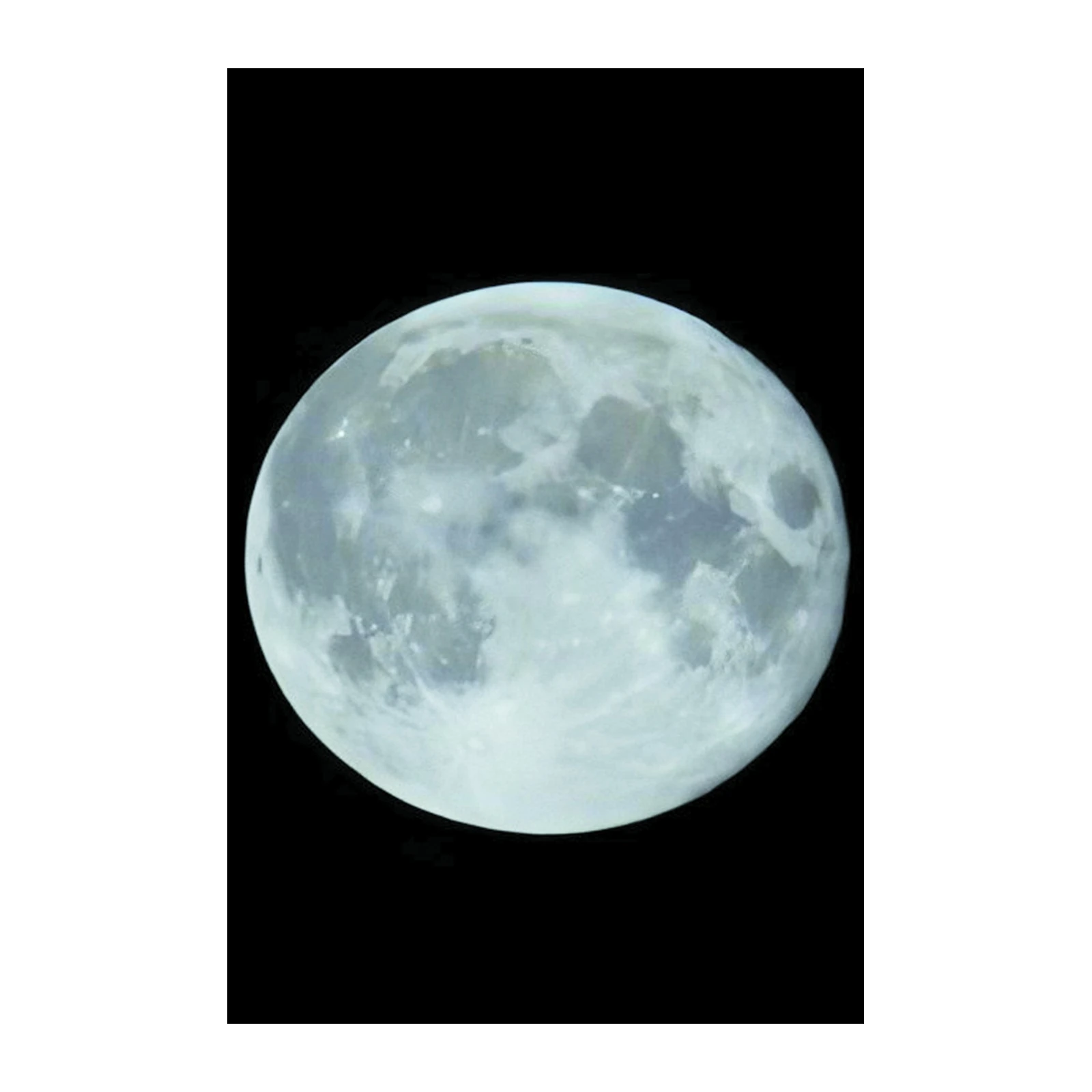 Serene Full Moon Celestial Wall Art