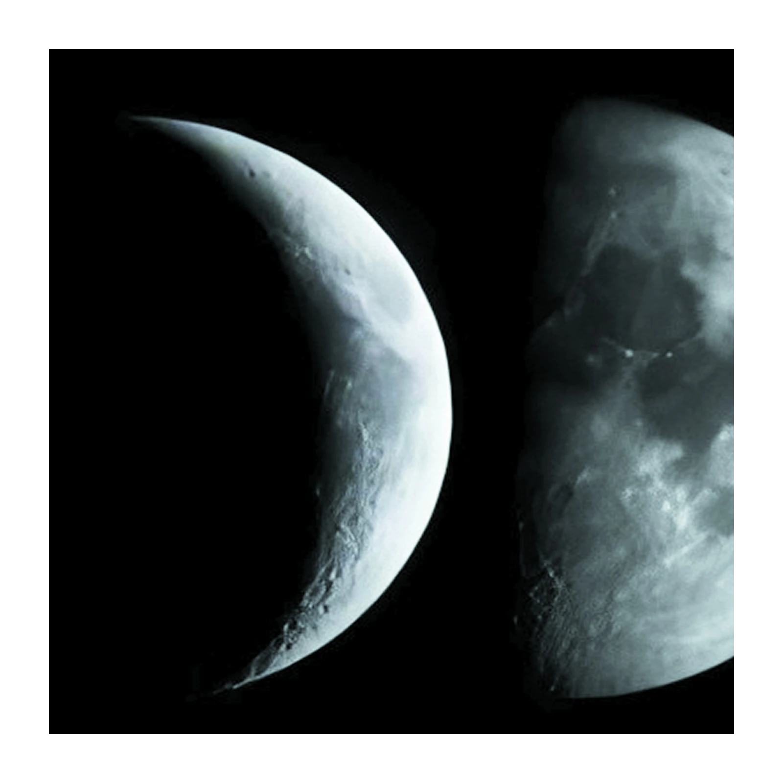 Lunar Phases Aesthetic Wall Art Wall Art
