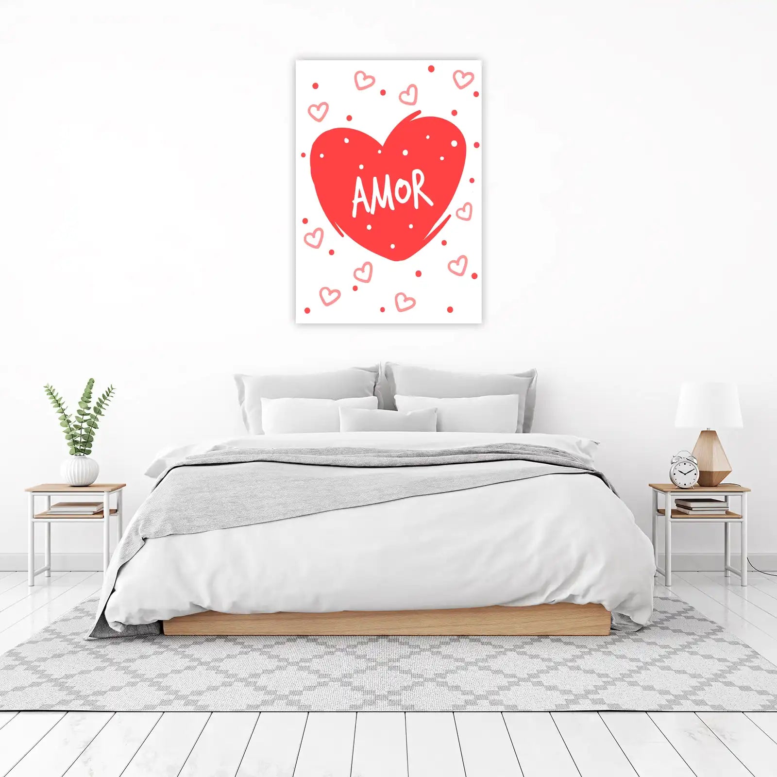 Amor Heart Love Wall Art Wall Art