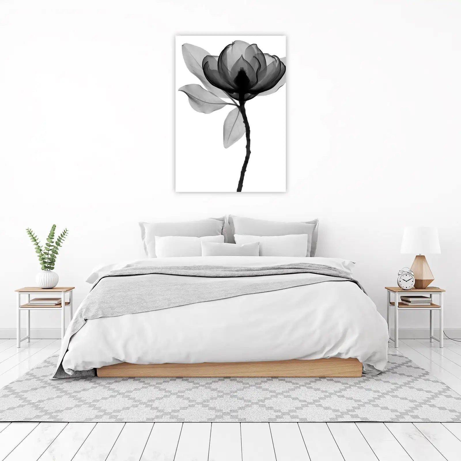 X-Ray Magnolia Flower Wall Art Wall Art