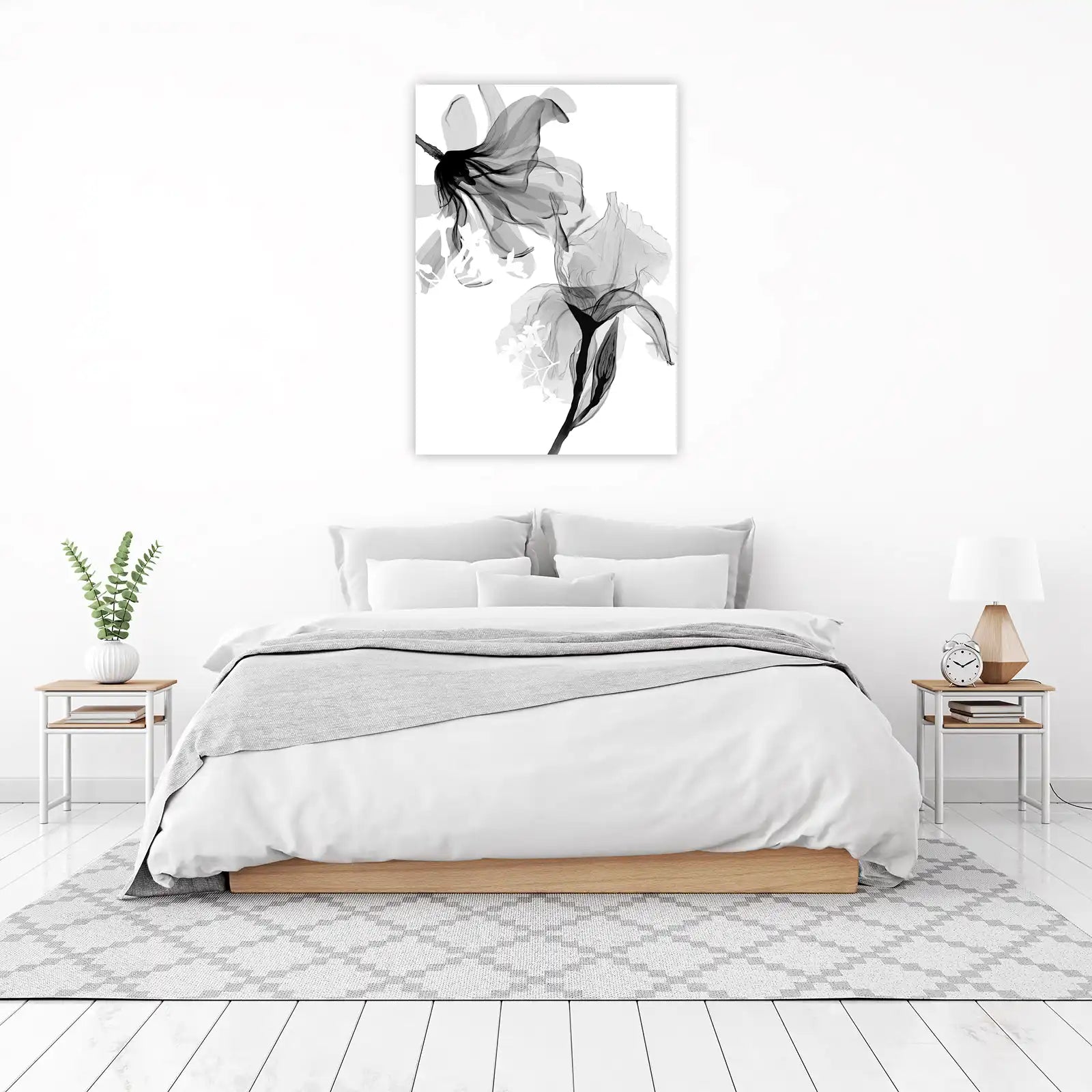 X-Ray Floral Elegance Wall Art