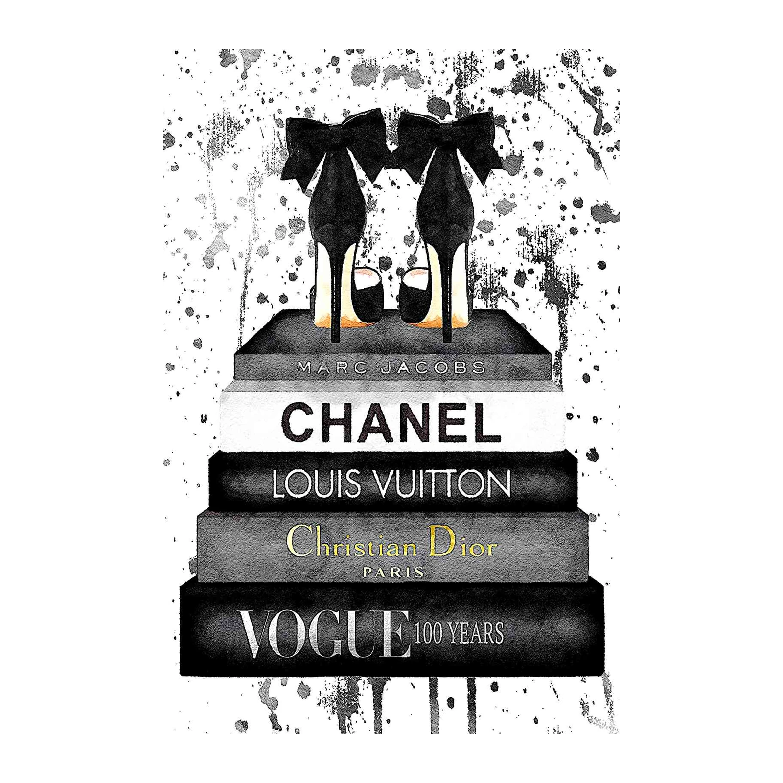Luxury Fashion Stack Wall Art