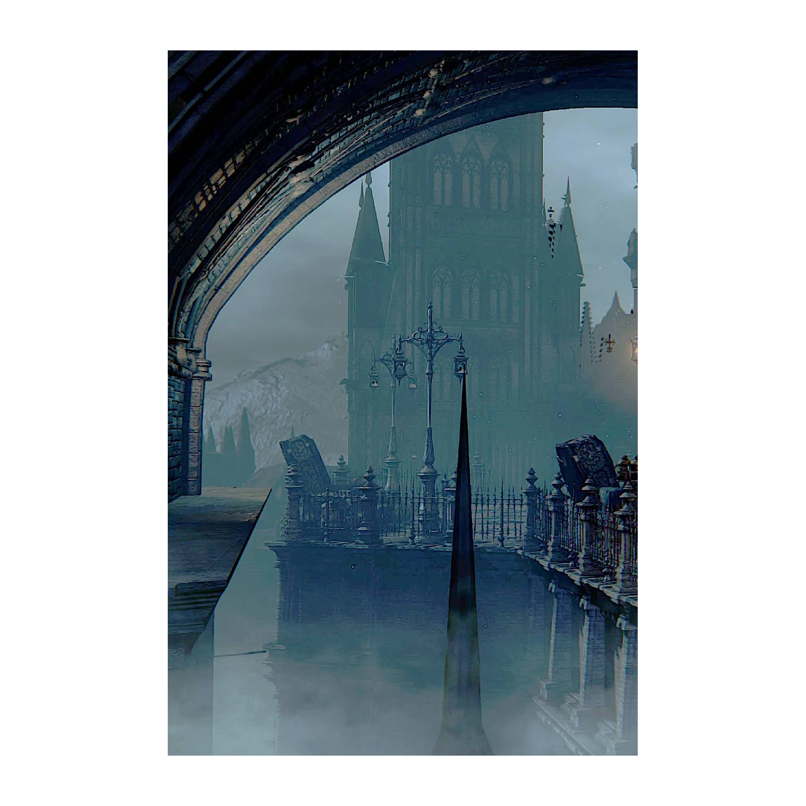 Gothic Cityscape Wall Art