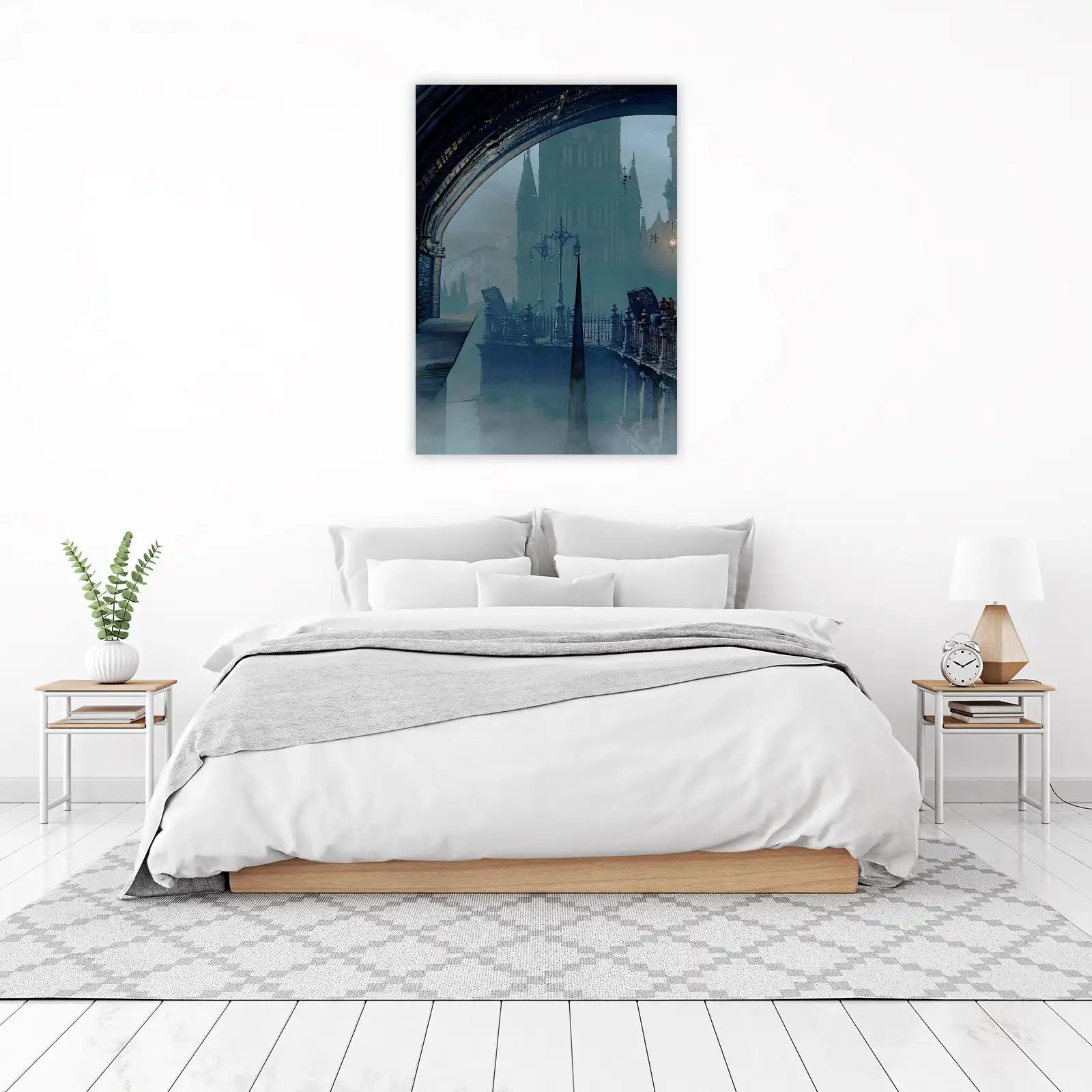 Gothic Cityscape Wall Art