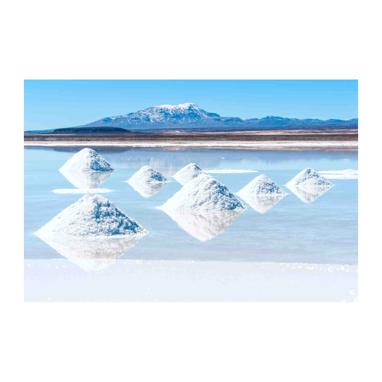 Serene Salt Flat Landscape Wall Art