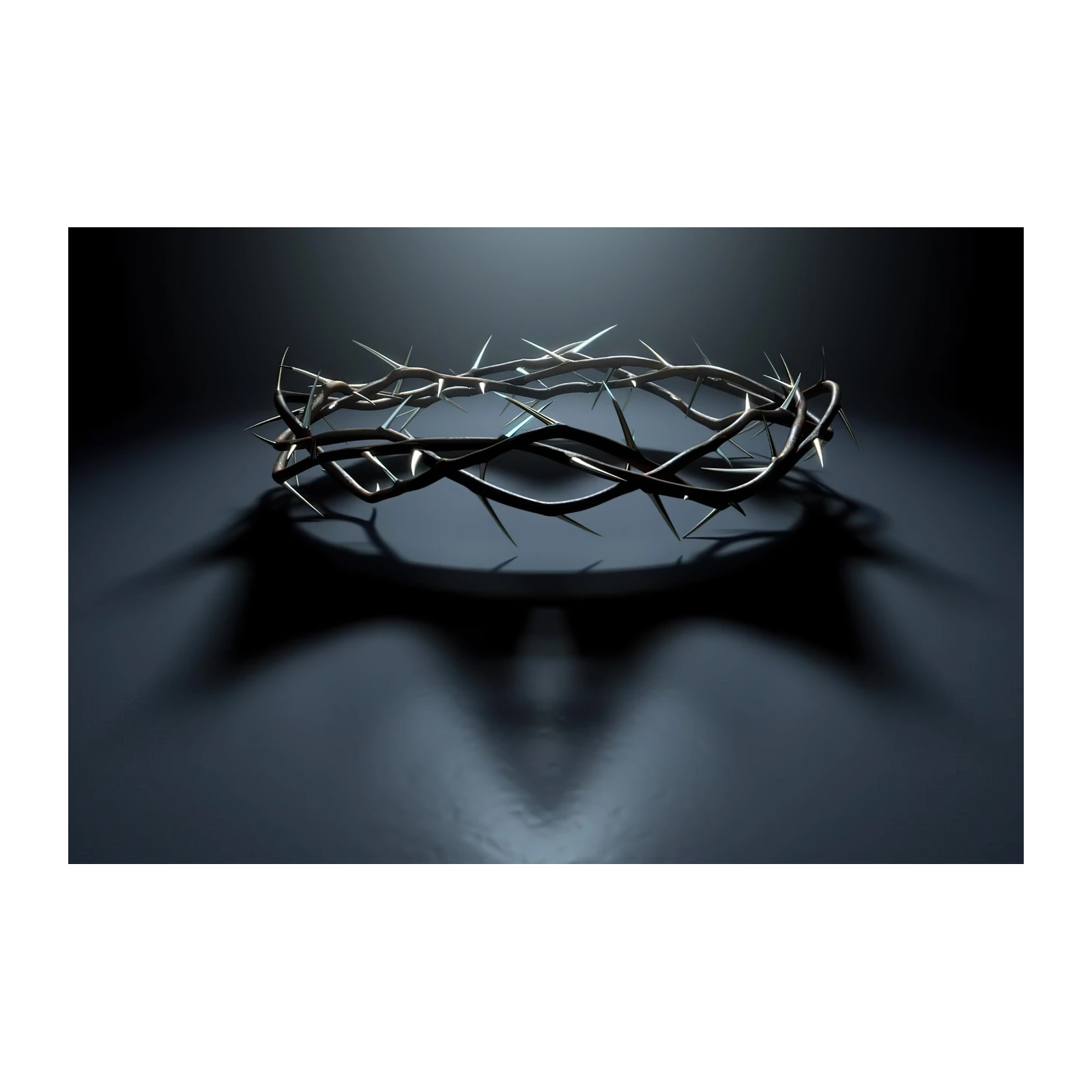 Symbolic Crown of Thorns Wall Art