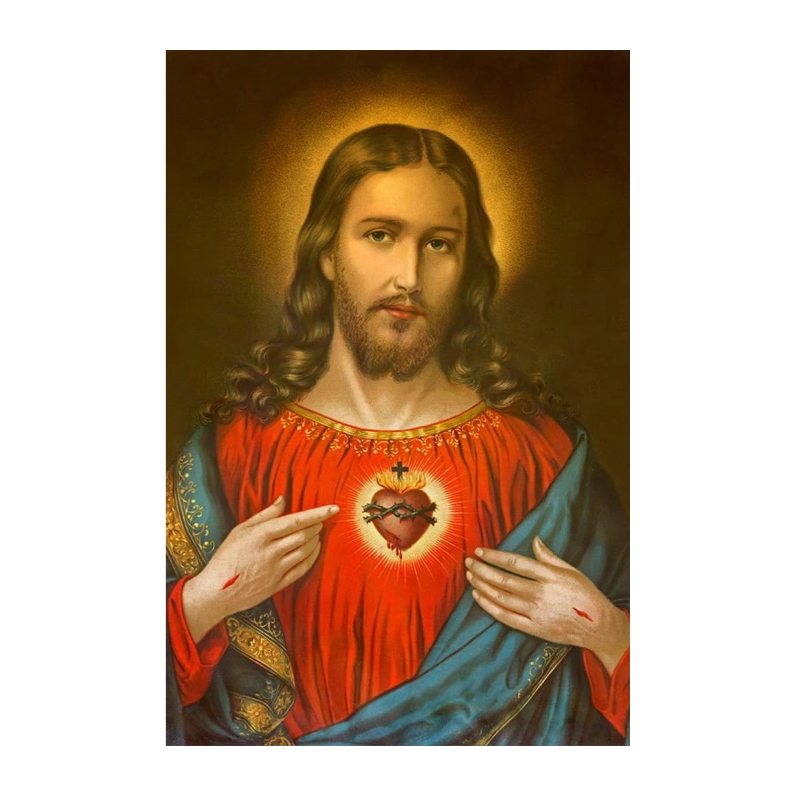 Sacred Heart of Jesus Religious Wall Art